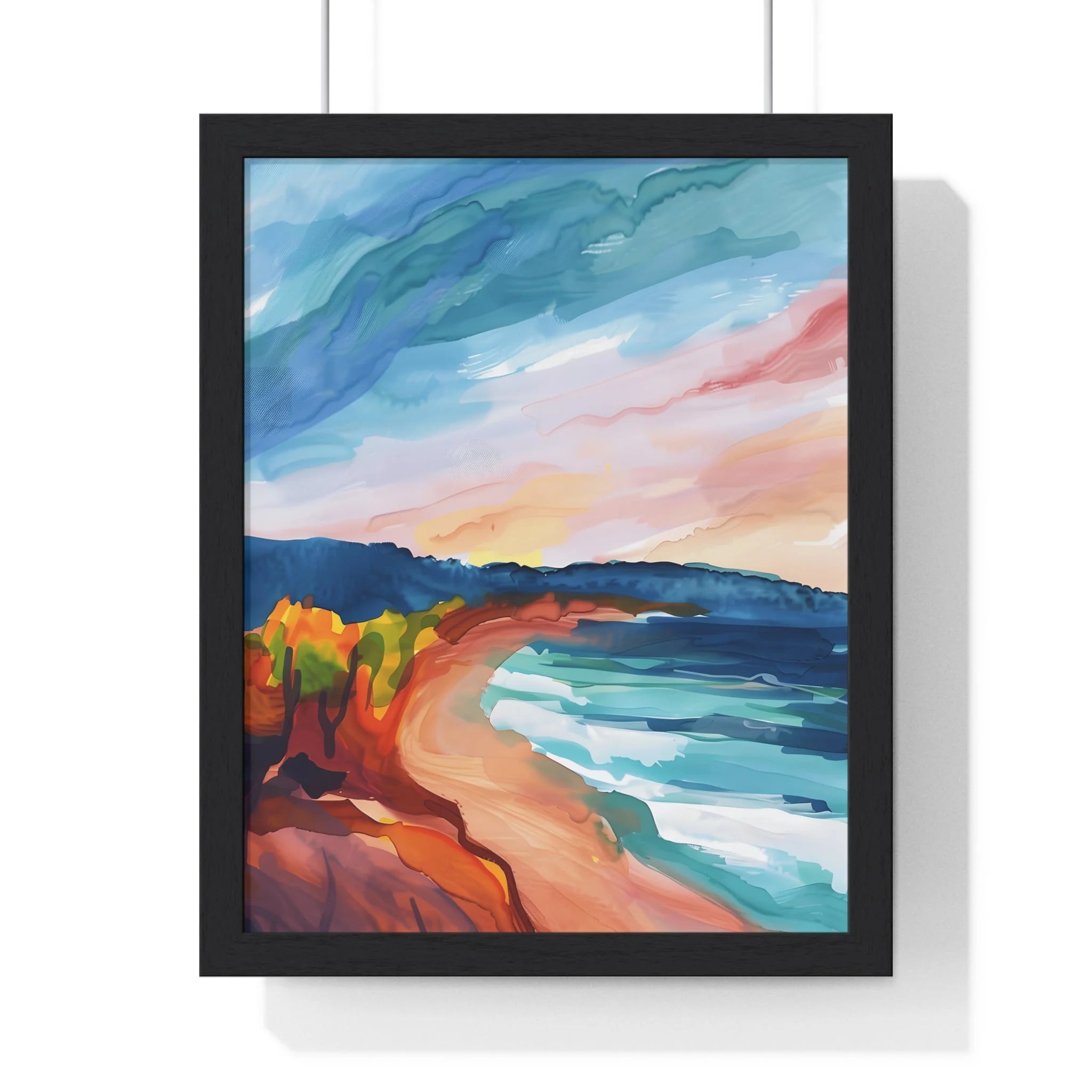 Buy The Best By Artsulli x Color Printify - Vertical Framed Poster - 2025