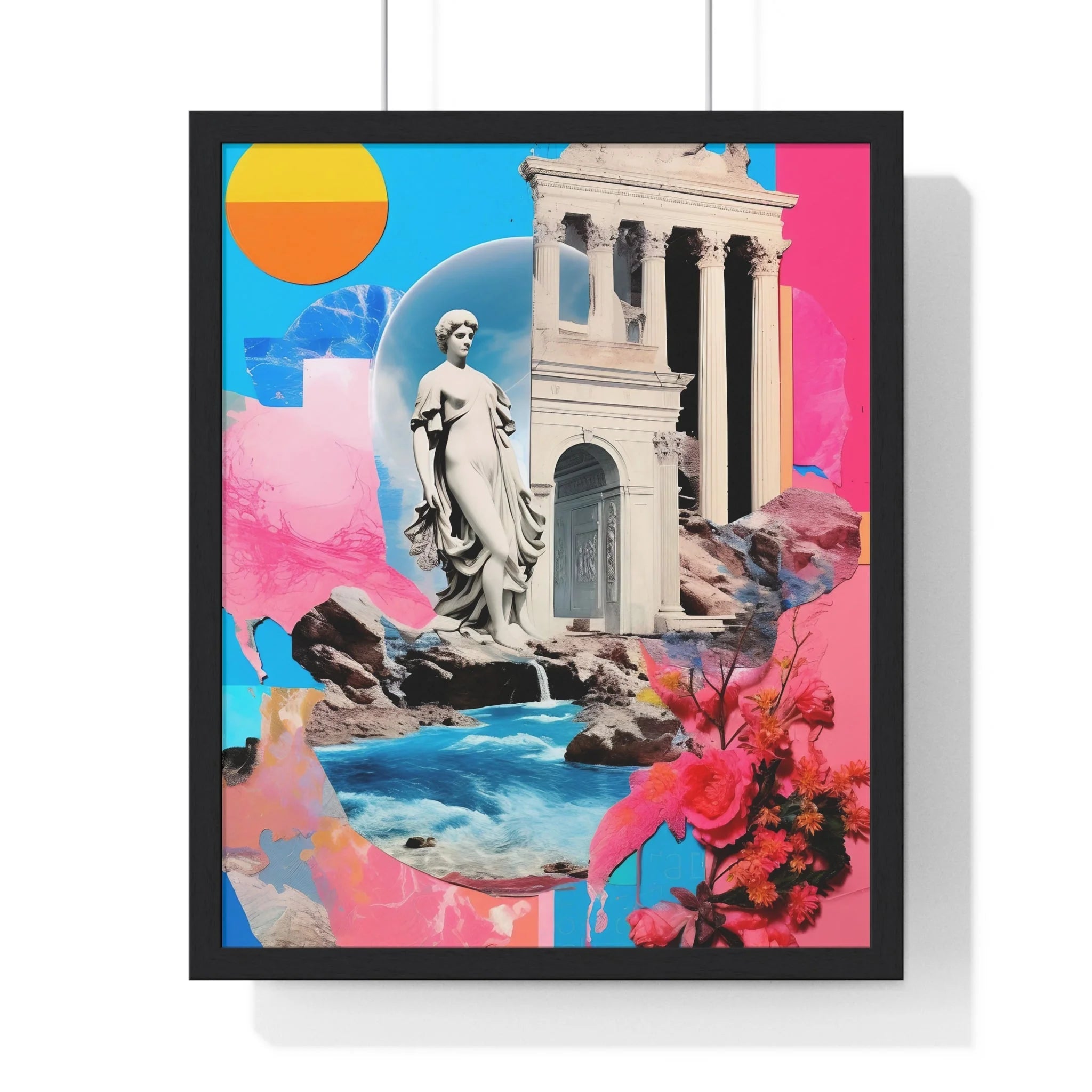 Buy The Best By Artsulli x Color Printify - Vertical Framed Poster - 2025