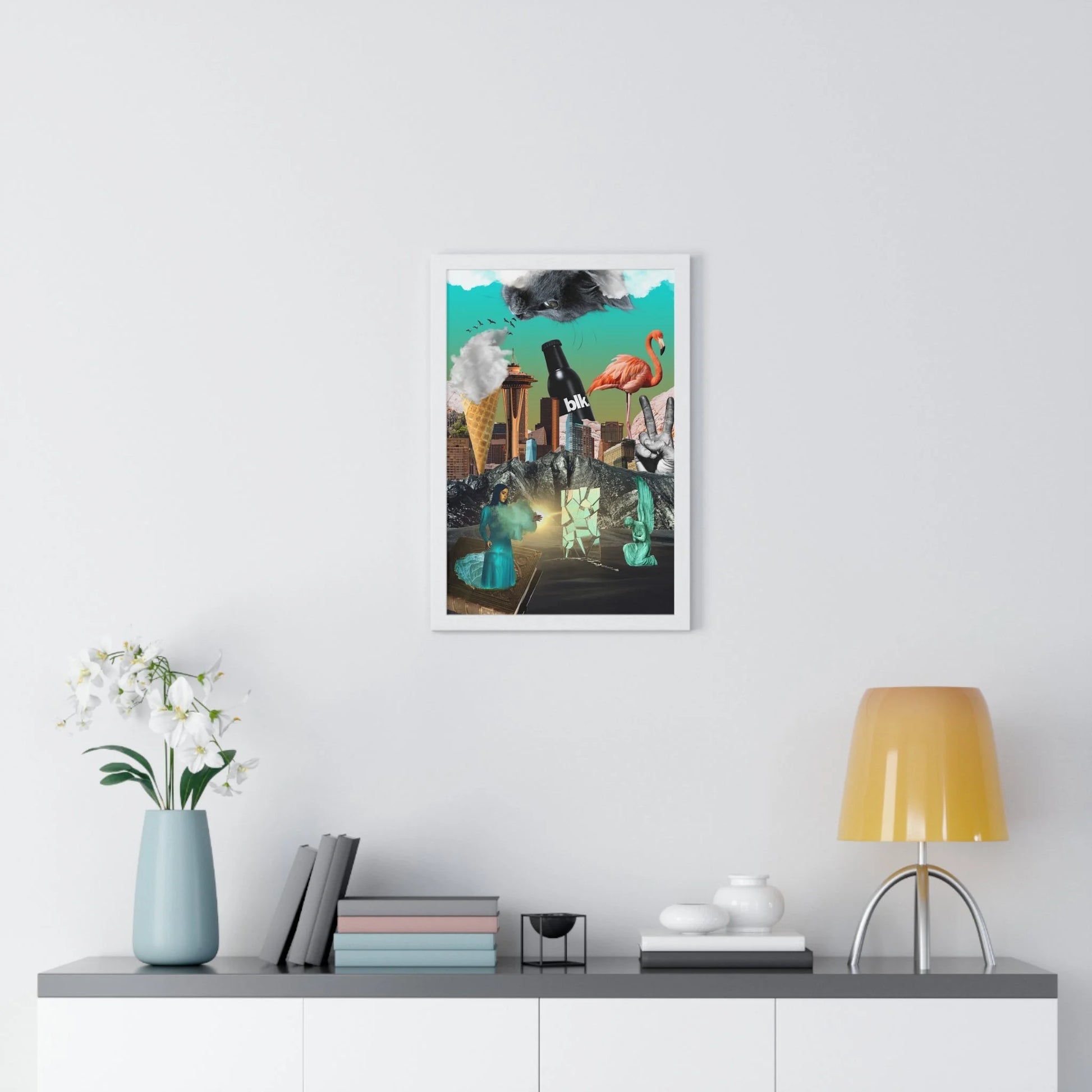 Buy The Best By Artsulli x Color Printify - Vertical Framed Poster - 2025