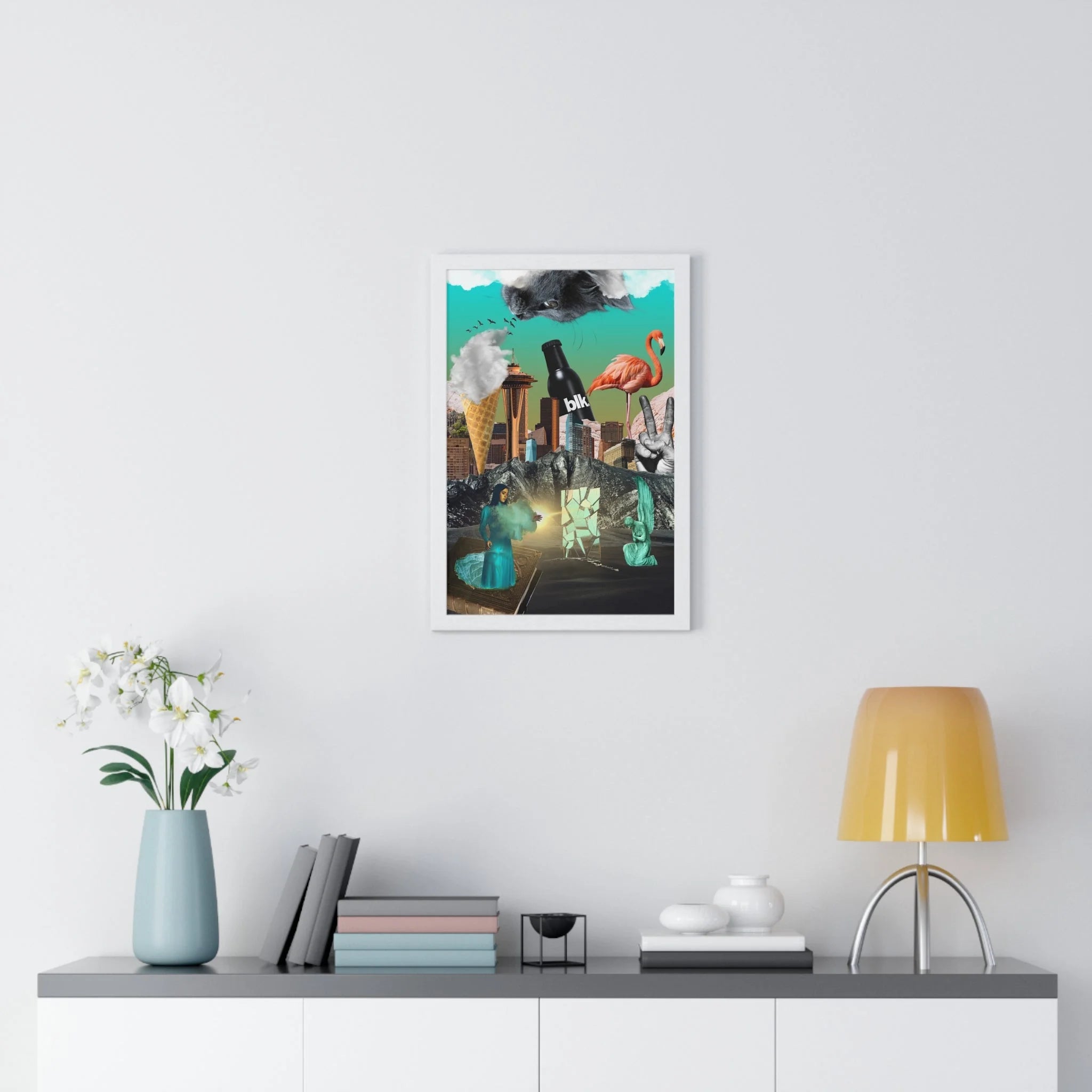 Buy The Best By Artsulli x Color Printify - Vertical Framed Poster - 2025