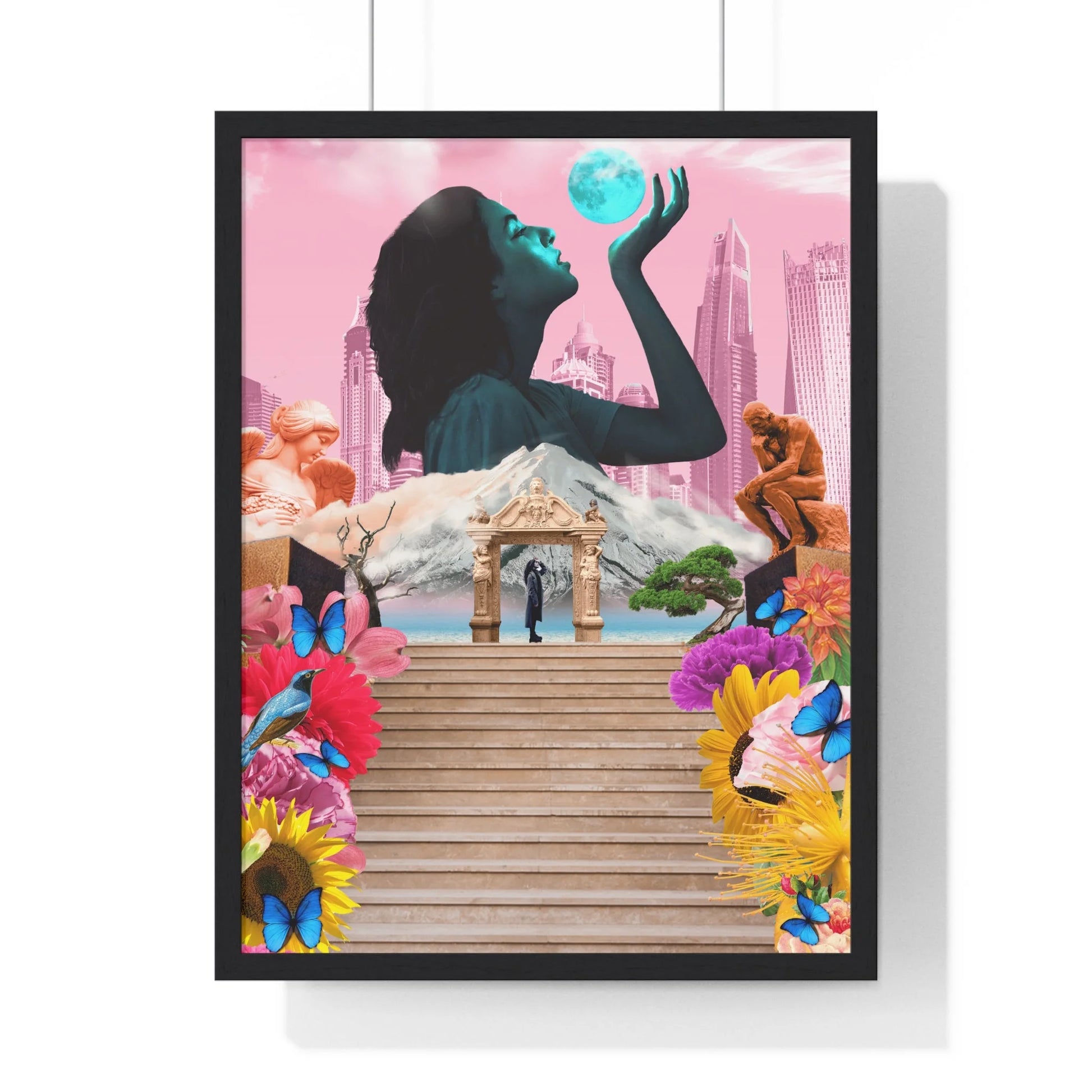 Buy The Best By Artsulli x Color Printify - Vertical Framed Poster - 2025