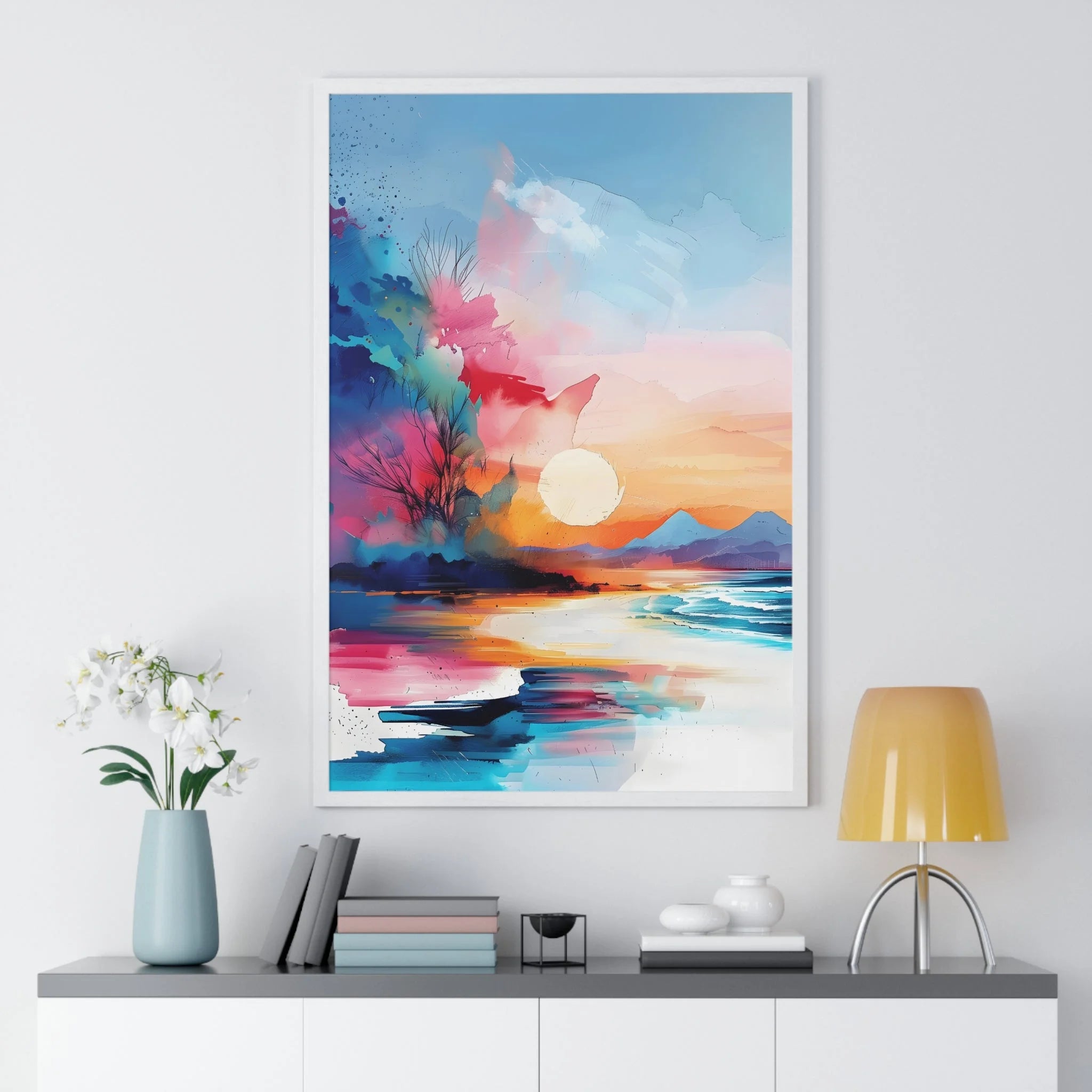 Buy The Best By Artsulli x Color Printify - Vertical Framed Poster - 2025