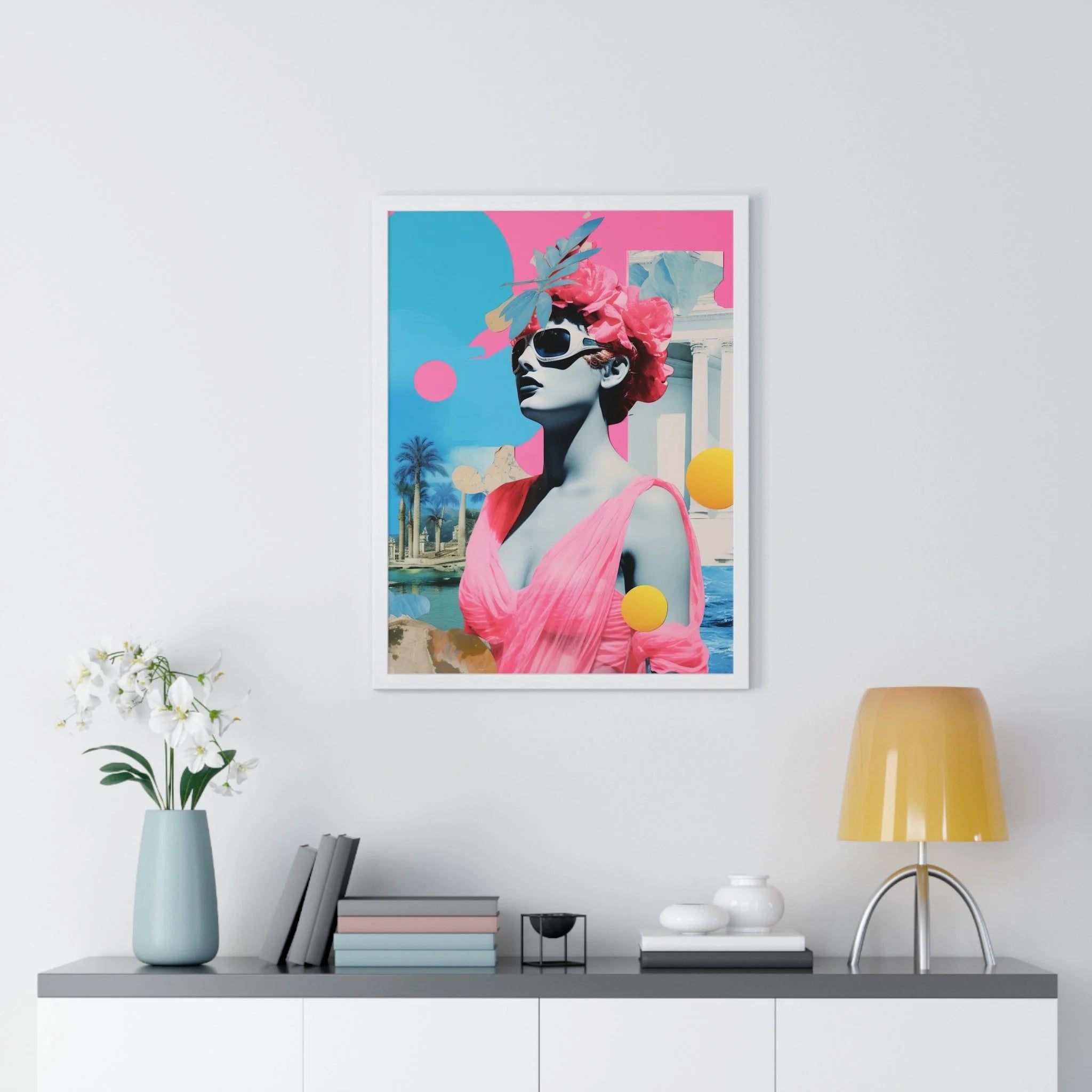 Buy The Best By Artsulli x Color Printify - Vertical Framed Poster - 2025