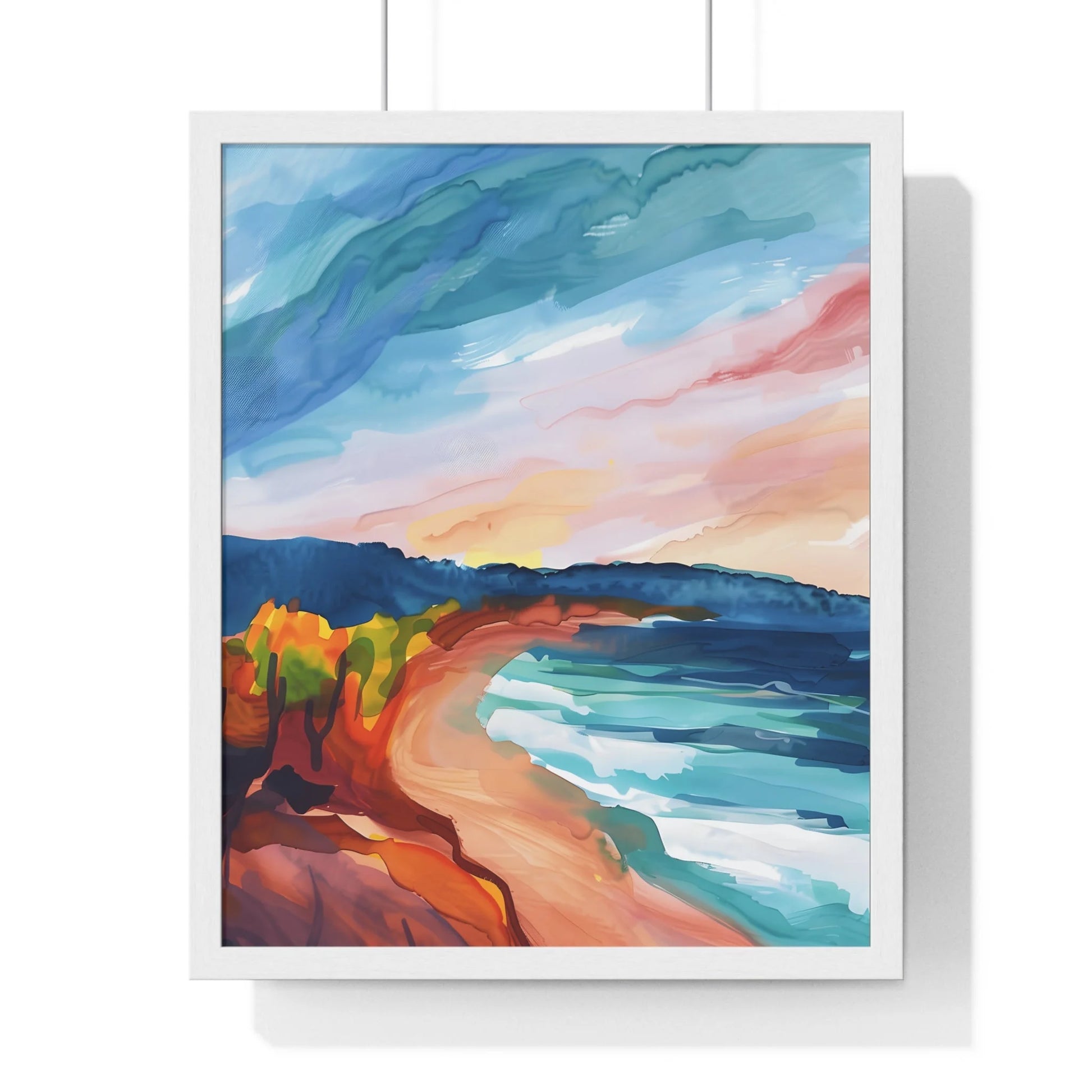 Buy The Best By Artsulli x Color Printify - Vertical Framed Poster - 2025