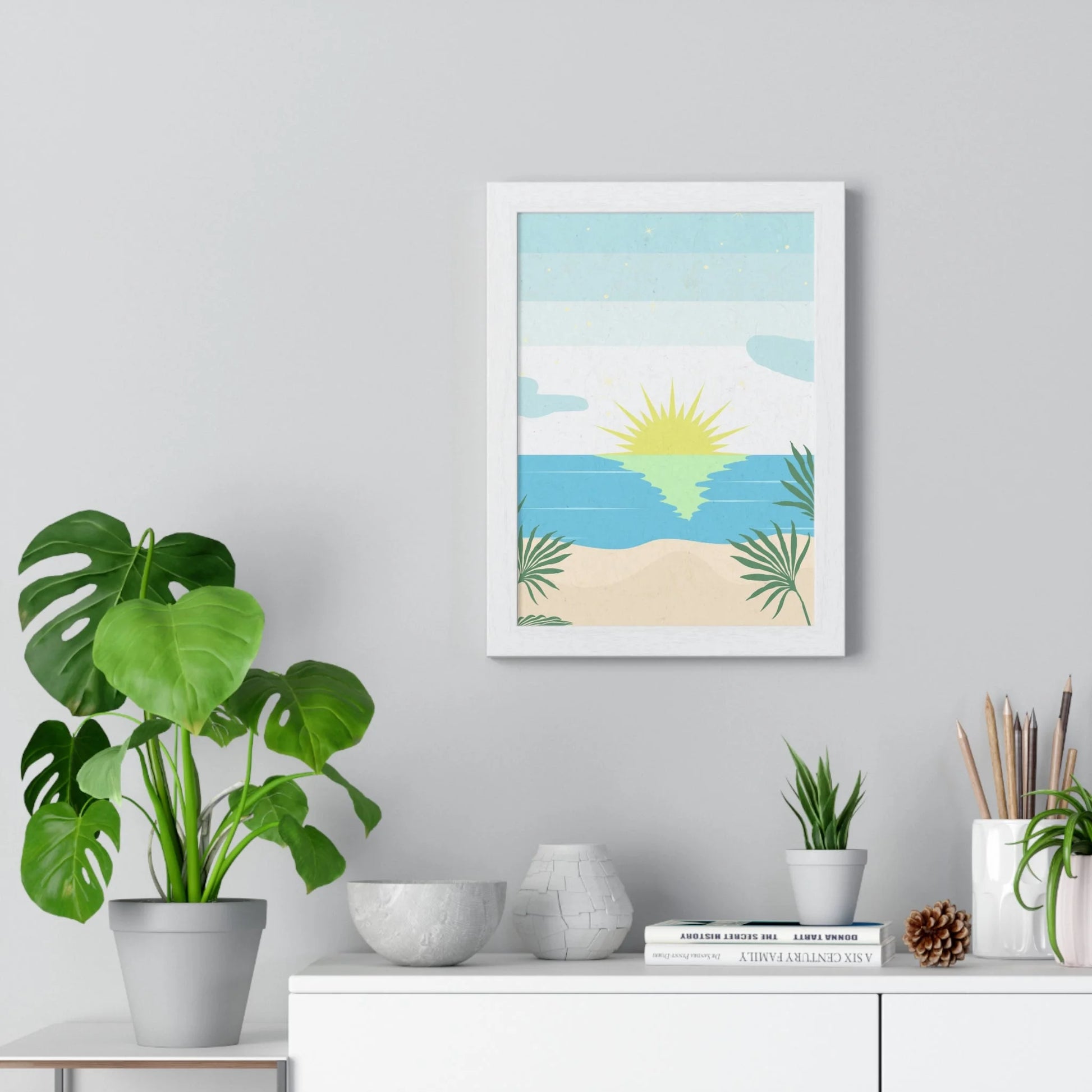 Buy The Best By Artsulli x Color Printify - Vertical Framed Poster - 2025