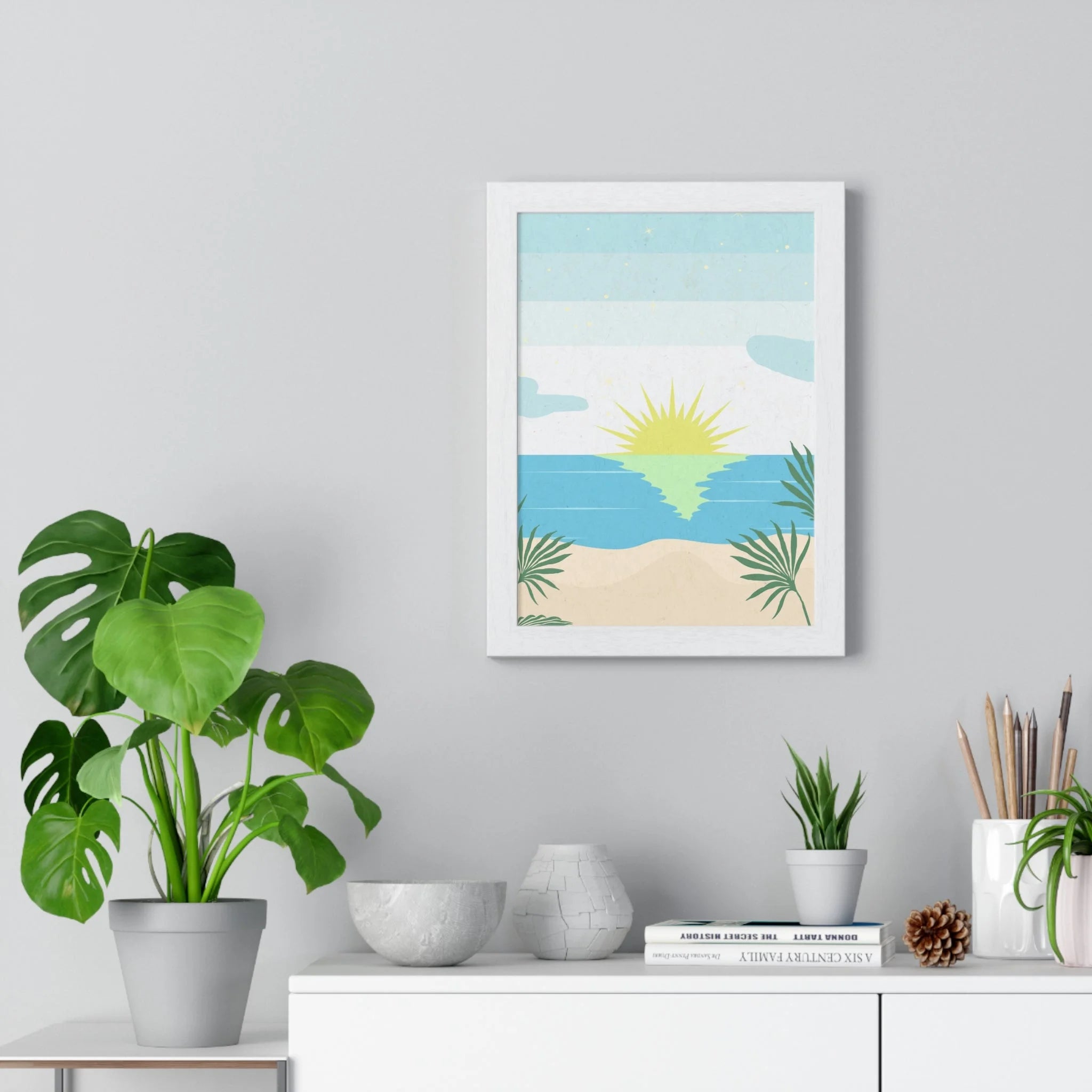 Buy The Best By Artsulli x Color Printify - Vertical Framed Poster - 2025