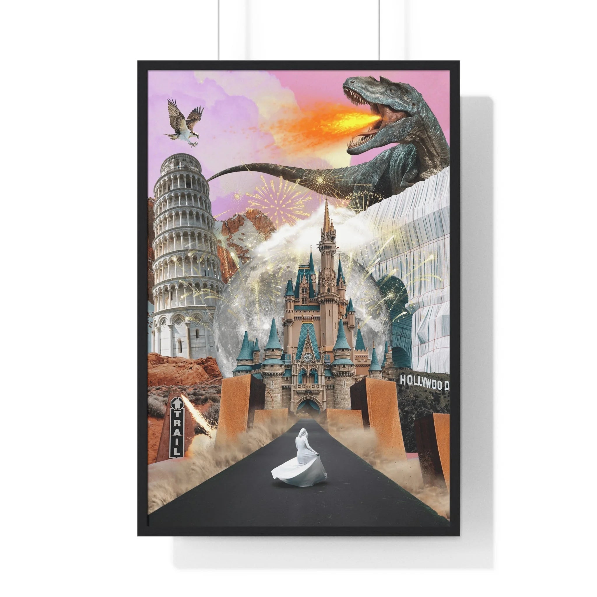 Buy The Best By Artsulli x Color Printify - Vertical Framed Poster - 2025
