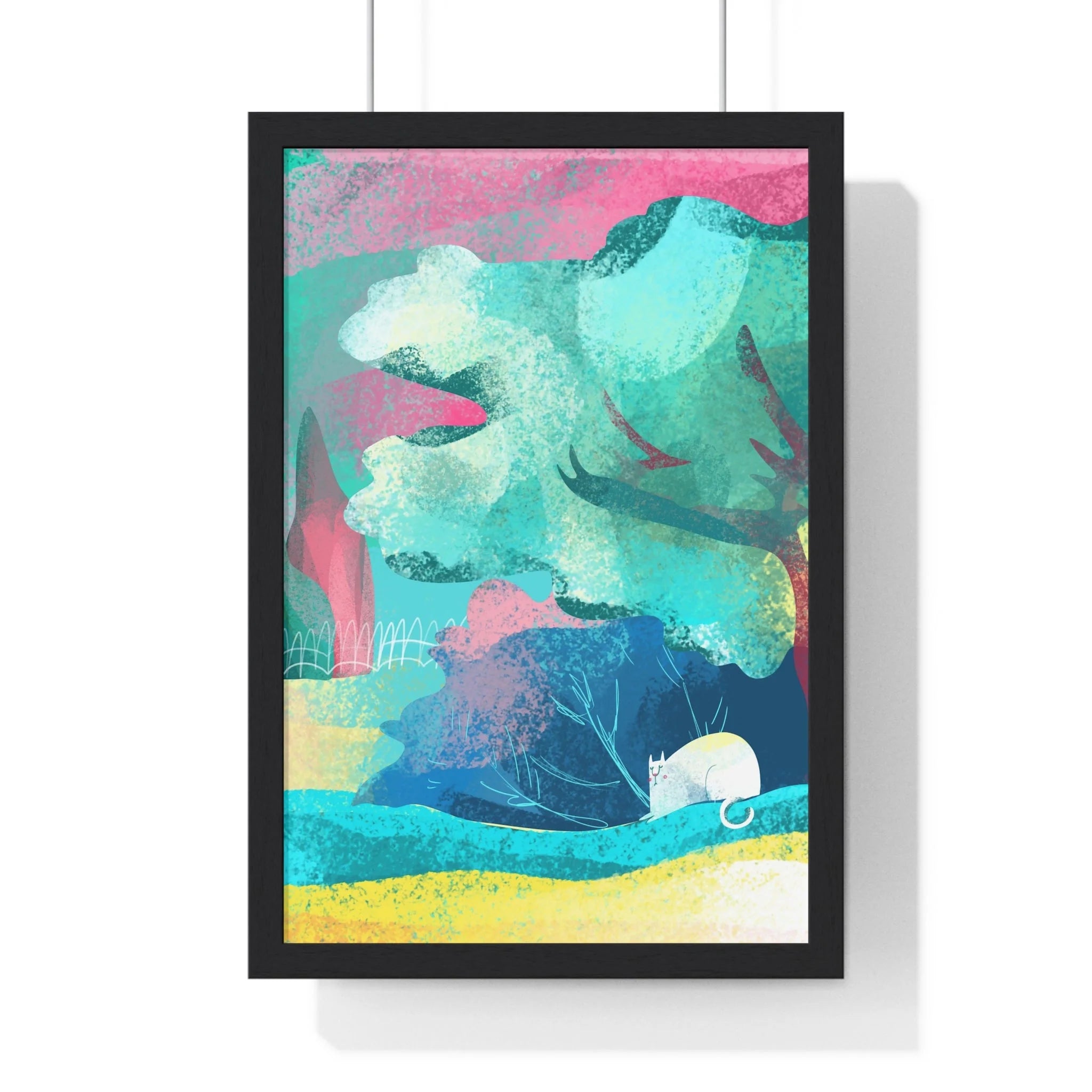 Buy The Best By Artsulli x Color Printify - Vertical Framed Poster - 2025