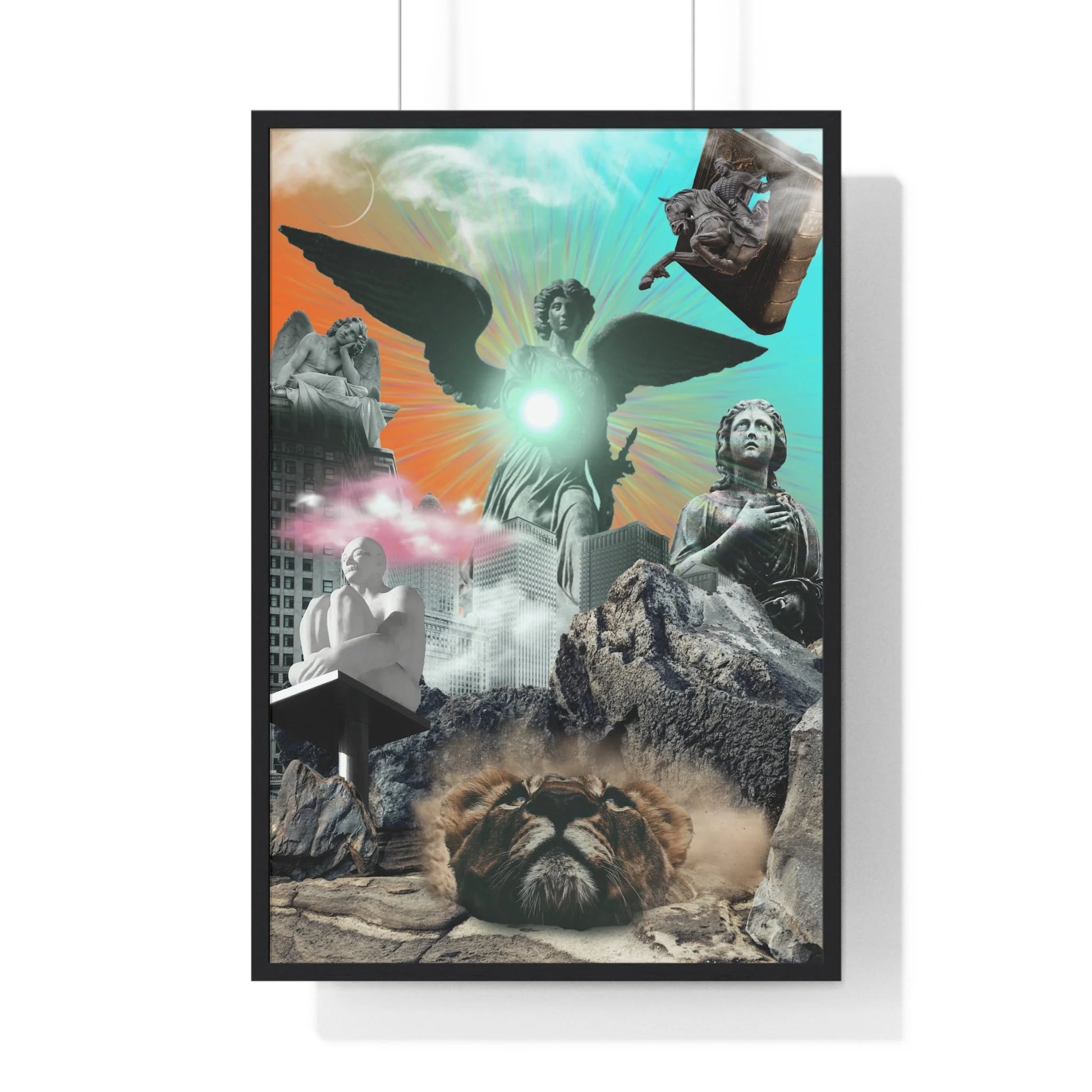 Buy The Best By Artsulli x Color Printify - Vertical Framed Poster - 2025