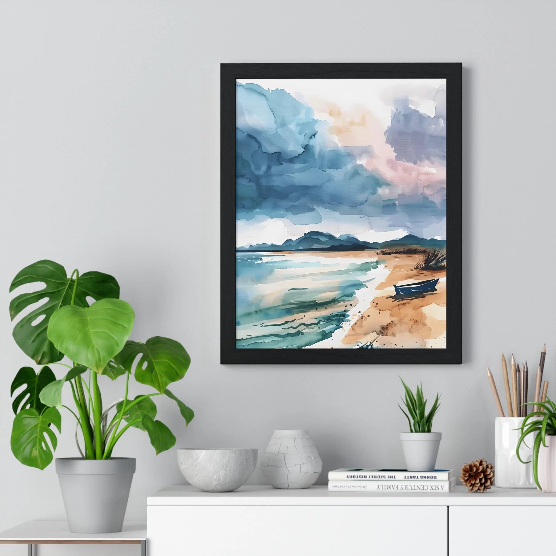 Buy The Best By Artsulli x Color Printify - Vertical Framed Poster - 2025