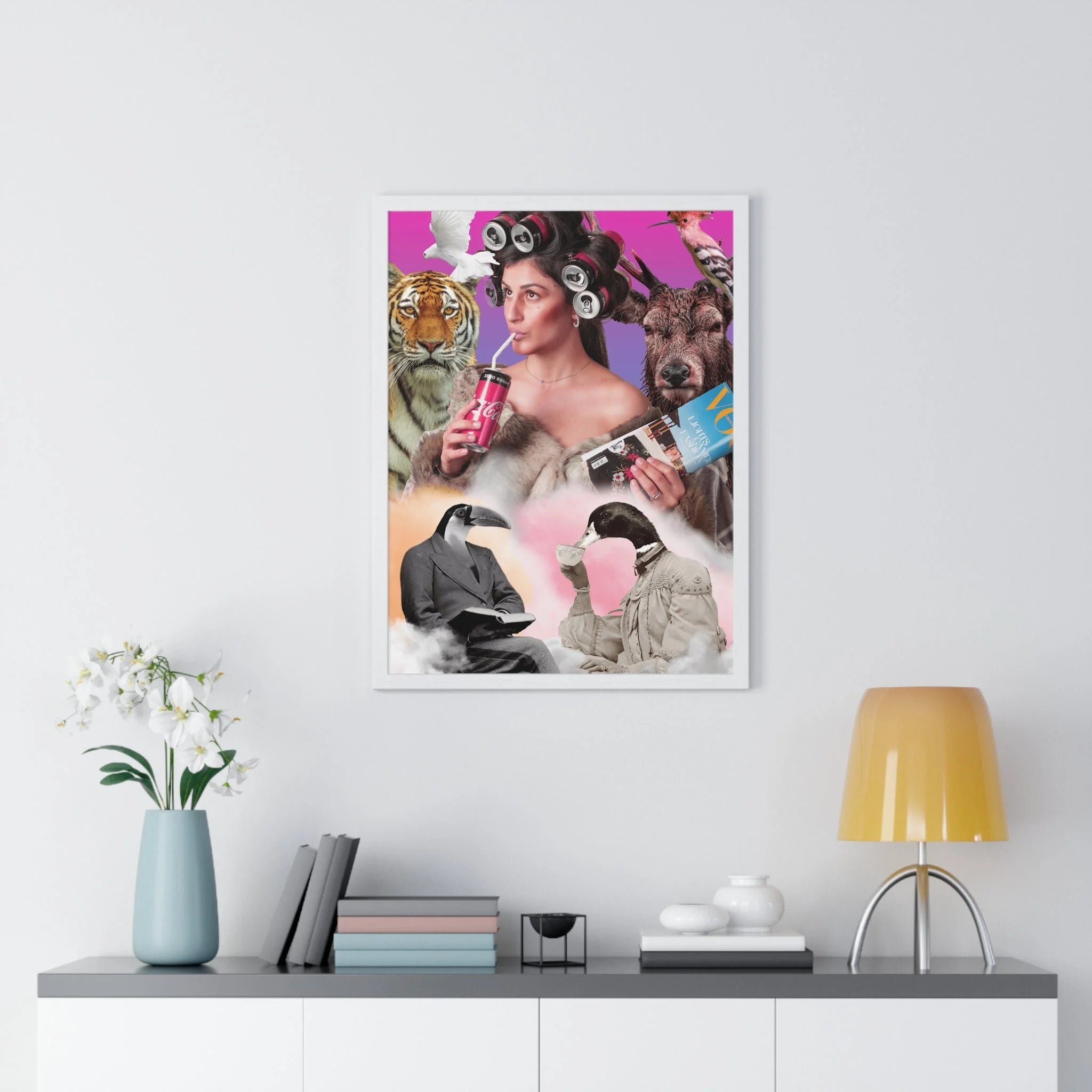 Buy The Best By Artsulli x Color Printify - Vertical Framed Poster - 2025