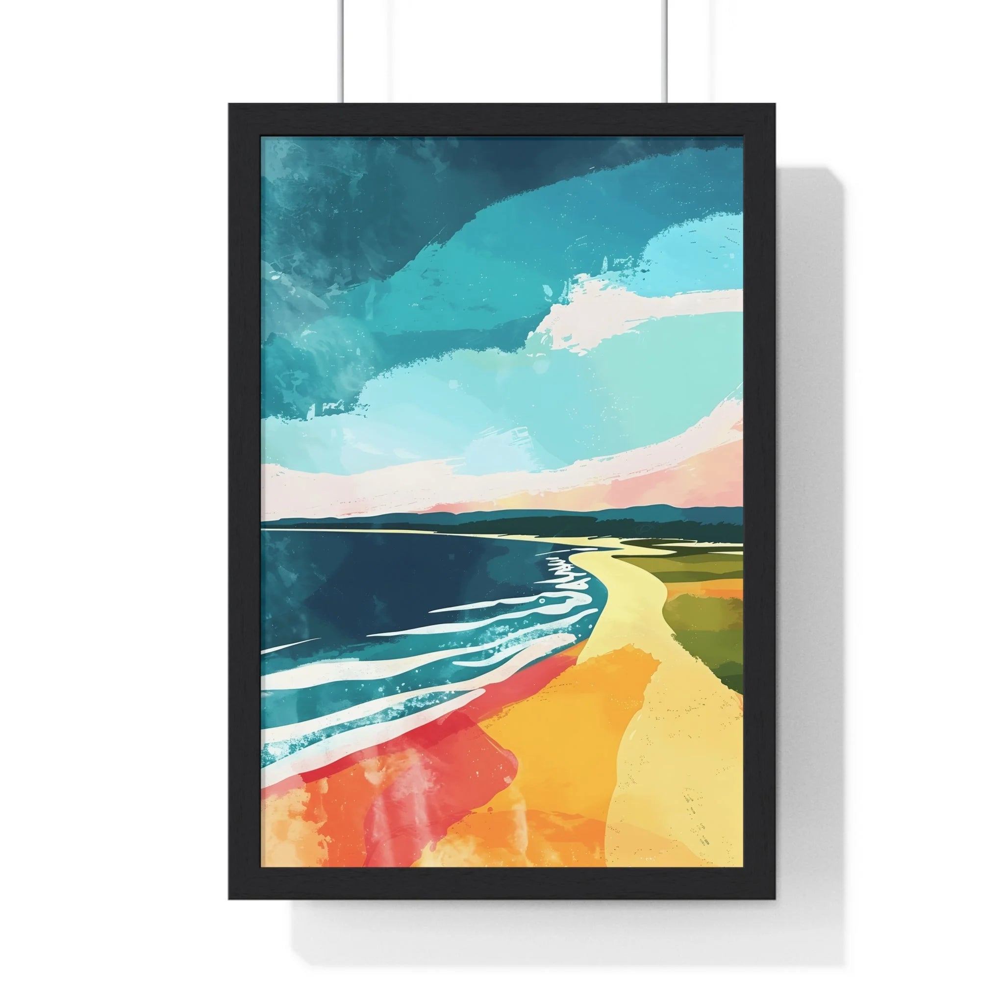 Buy The Best By Artsulli x Color Printify - Vertical Framed Poster - 2025