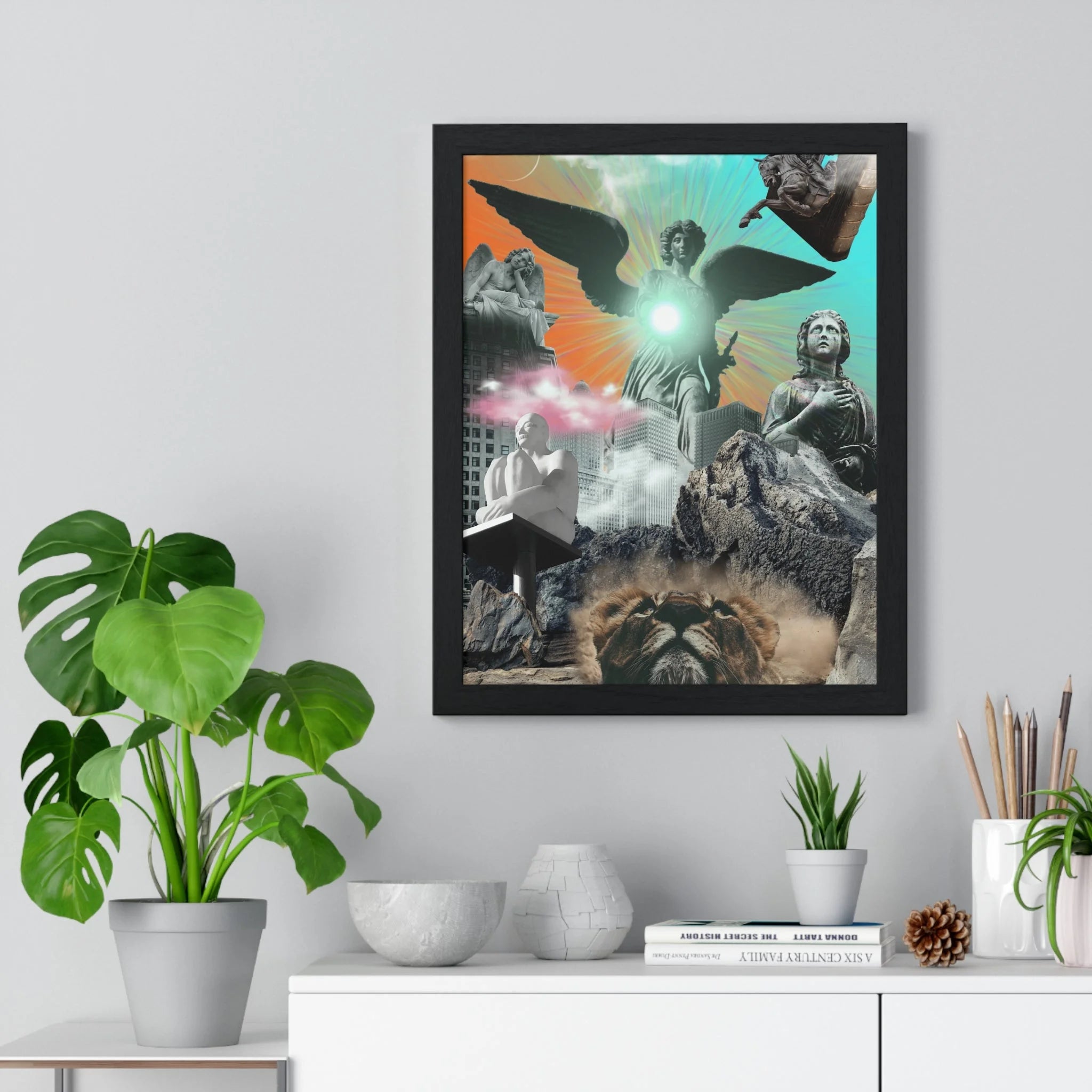Buy The Best By Artsulli x Color Printify - Vertical Framed Poster - 2025