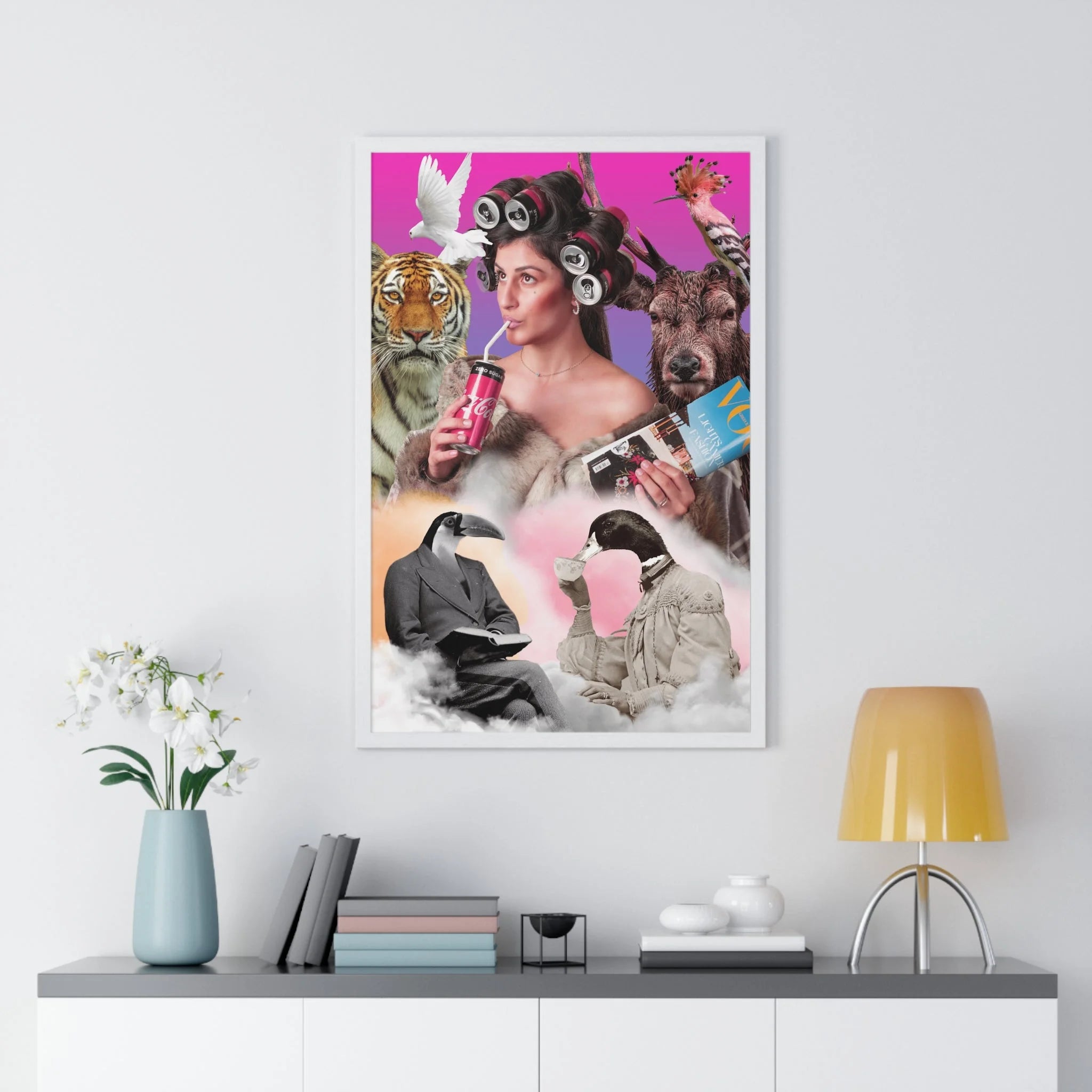 Buy The Best By Artsulli x Color Printify - Vertical Framed Poster - 2025