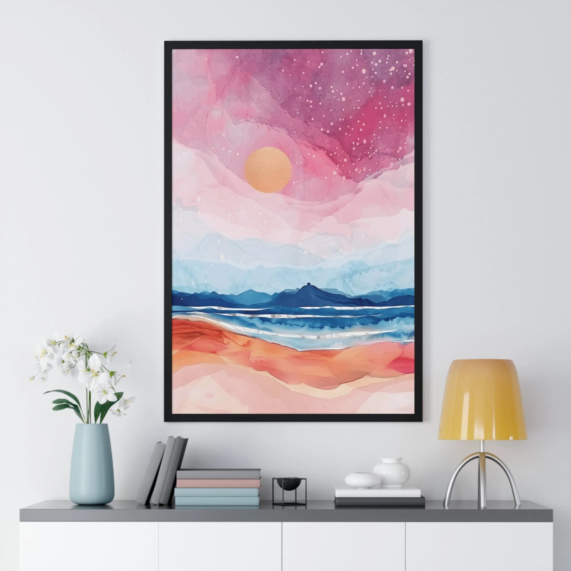 Buy The Best By Artsulli x Color Printify - Vertical Framed Poster - 2025