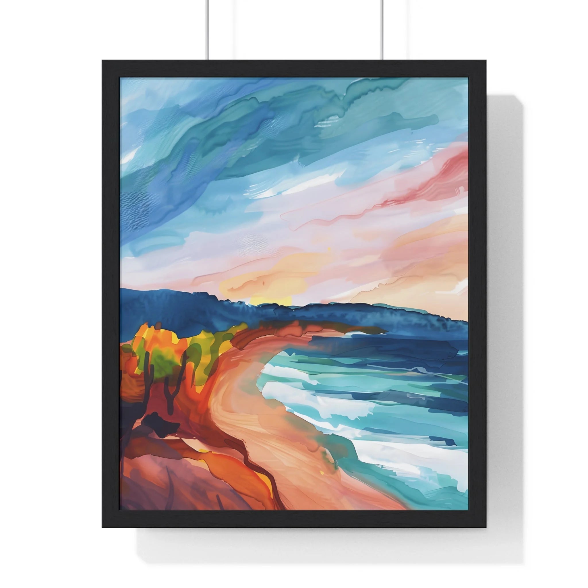 Buy The Best By Artsulli x Color Printify - Vertical Framed Poster - 2025