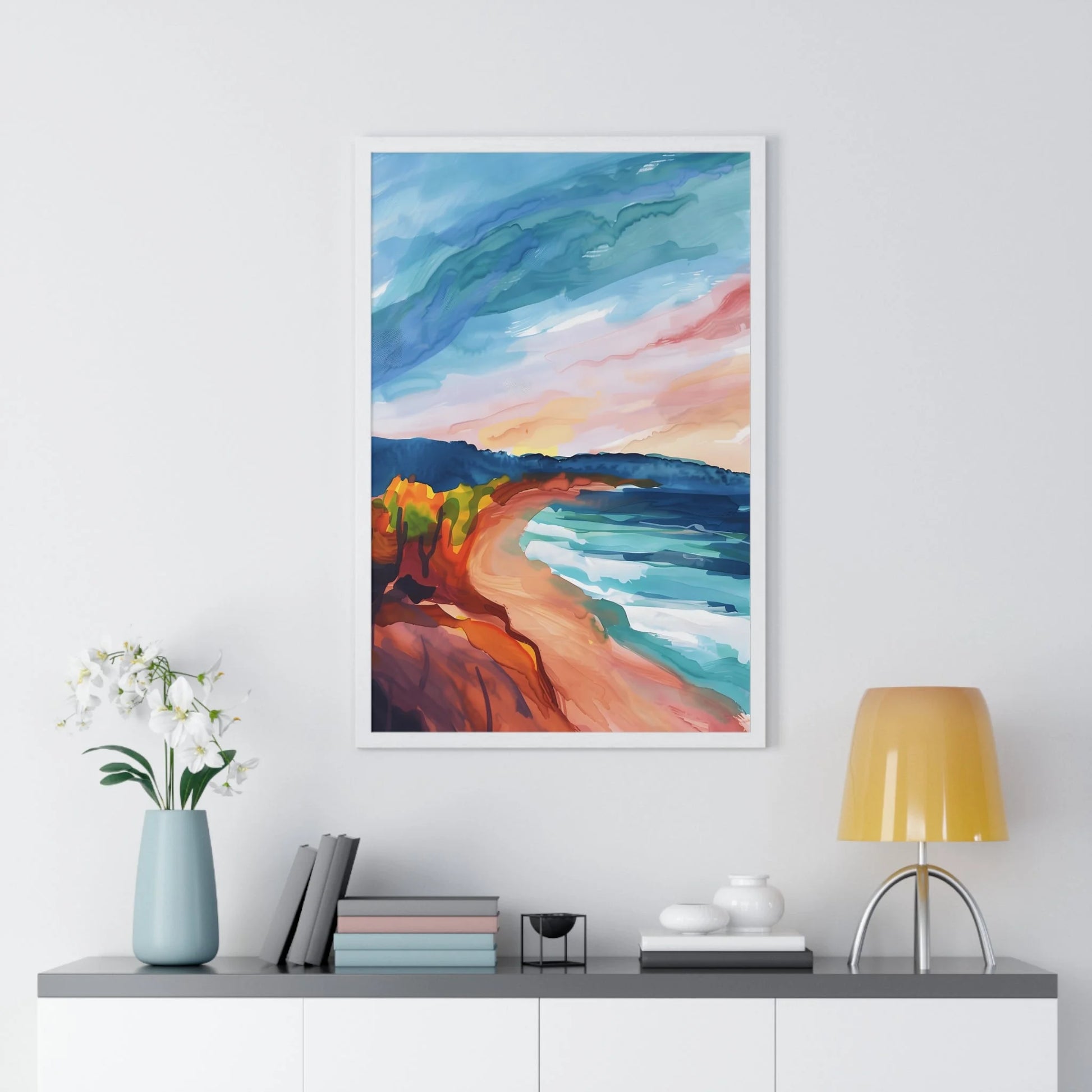 Buy The Best By Artsulli x Color Printify - Vertical Framed Poster - 2025