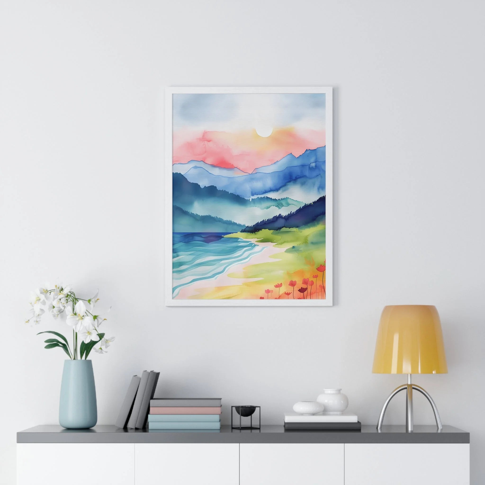 Buy The Best By Artsulli x Color Printify - Vertical Framed Poster - 2025