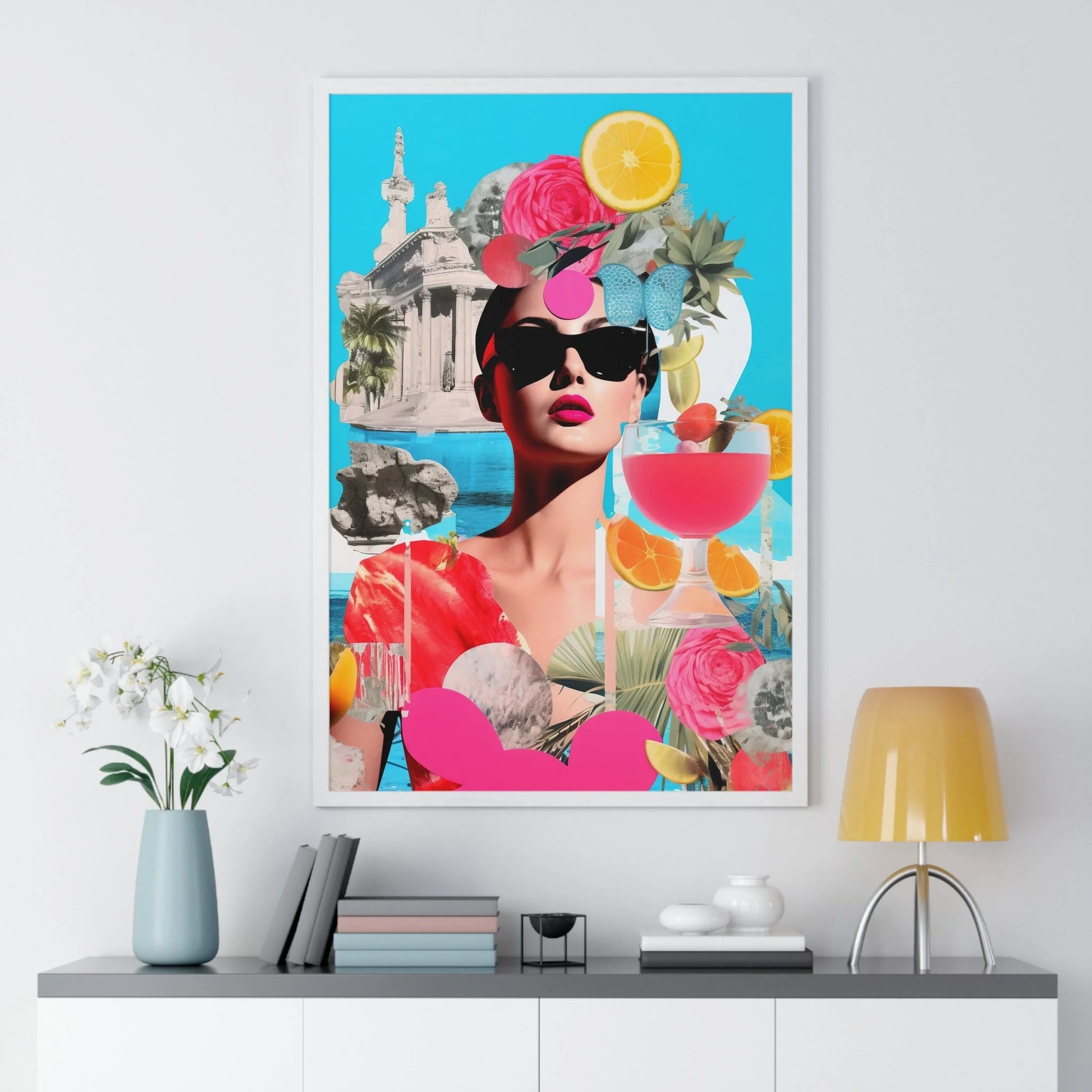 Buy The Best By Artsulli x Color Printify - Vertical Framed Poster - 2025