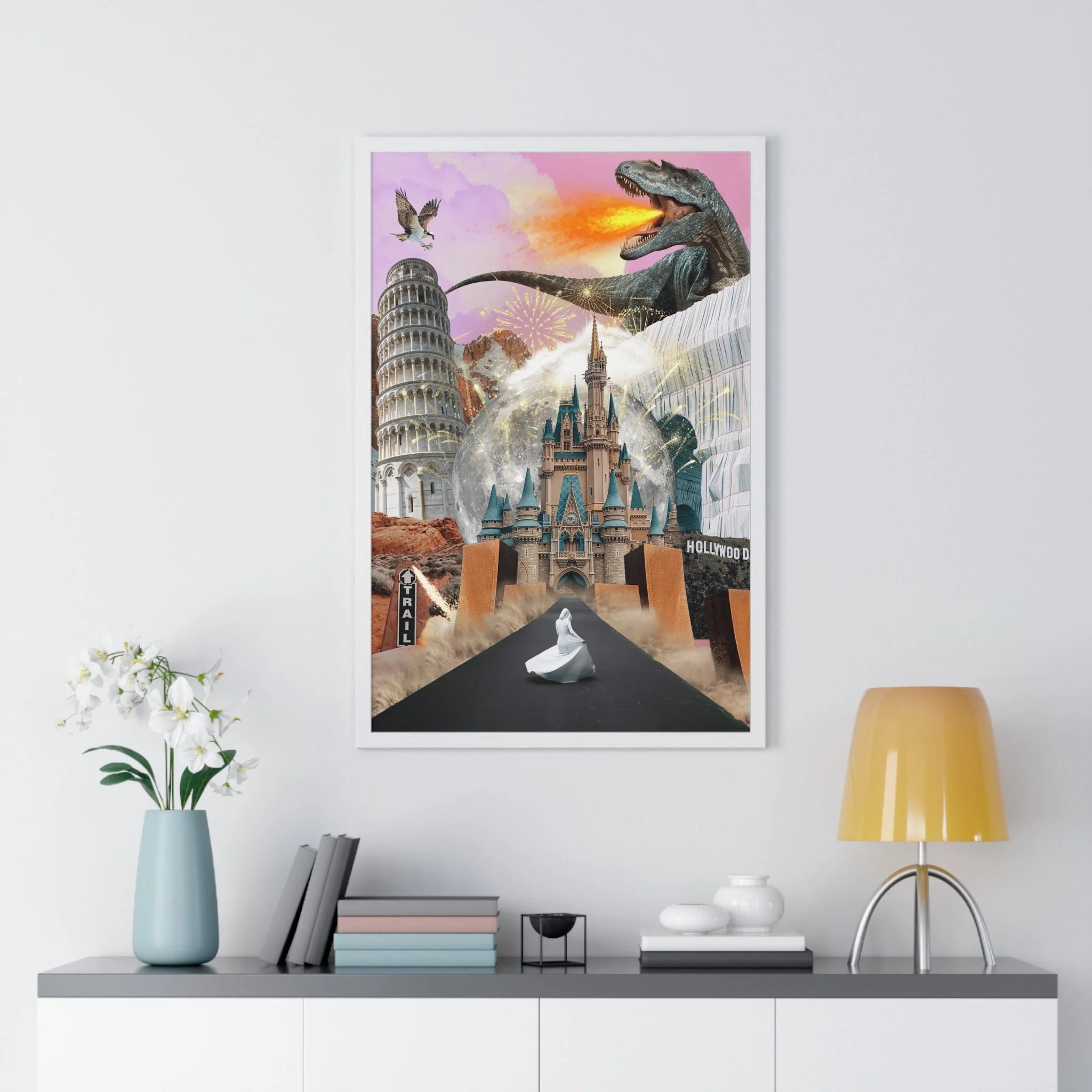 Buy The Best By Artsulli x Color Printify - Vertical Framed Poster - 2025