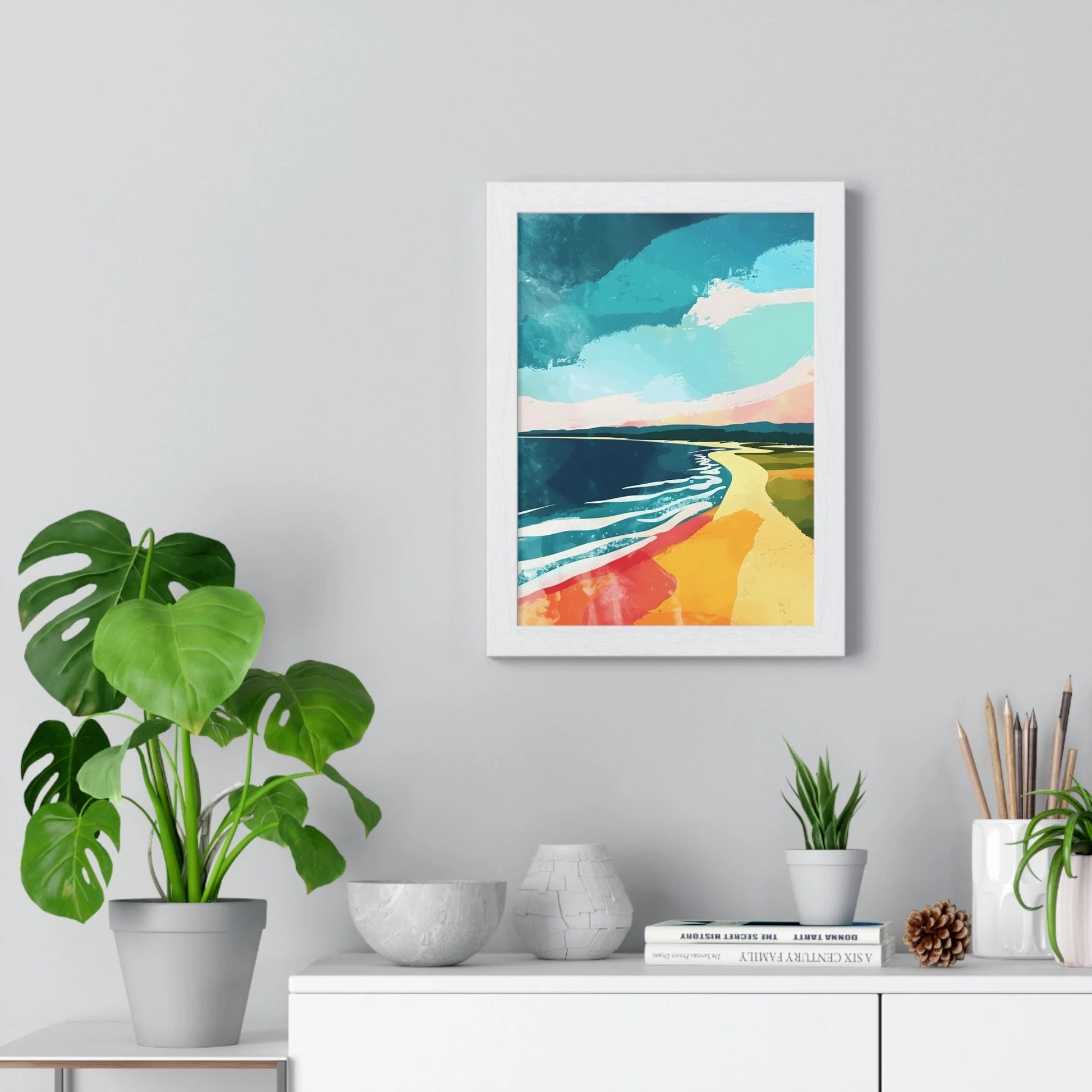 Buy The Best By Artsulli x Color Printify - Vertical Framed Poster - 2025