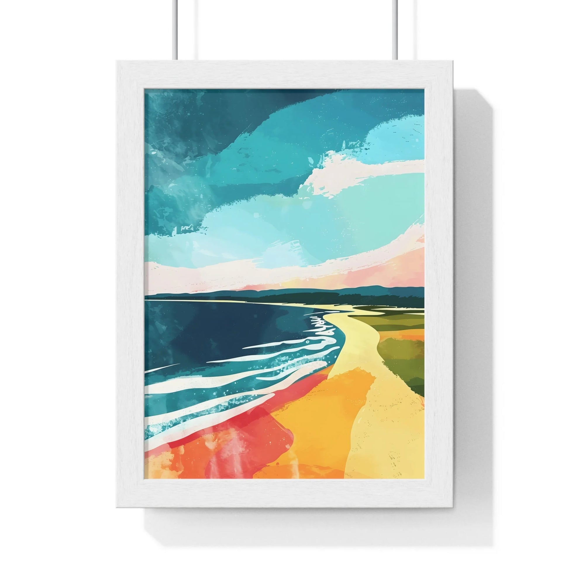 Buy The Best By Artsulli x Color Printify - Vertical Framed Poster - 2025