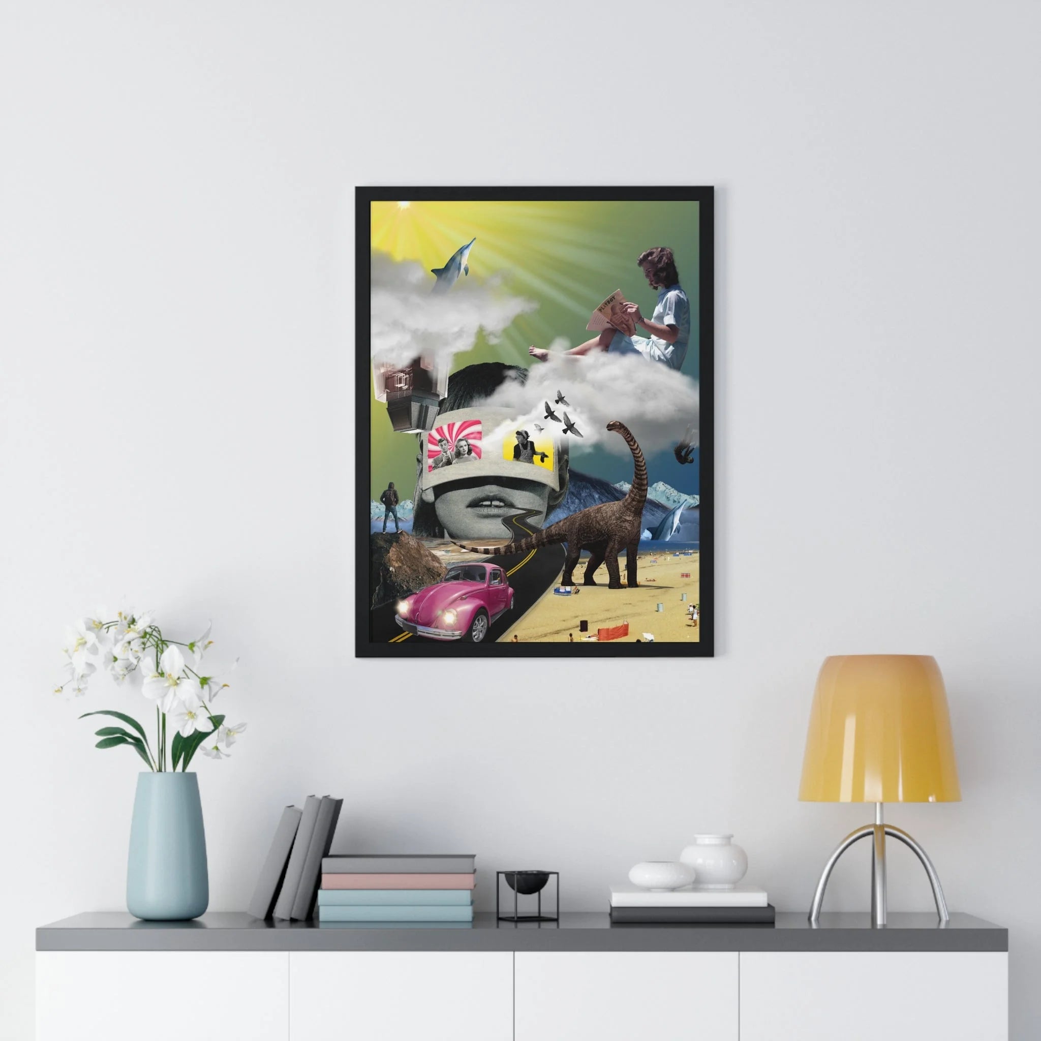 Buy The Best By Artsulli x Color Printify - Vertical Framed Poster - 2025