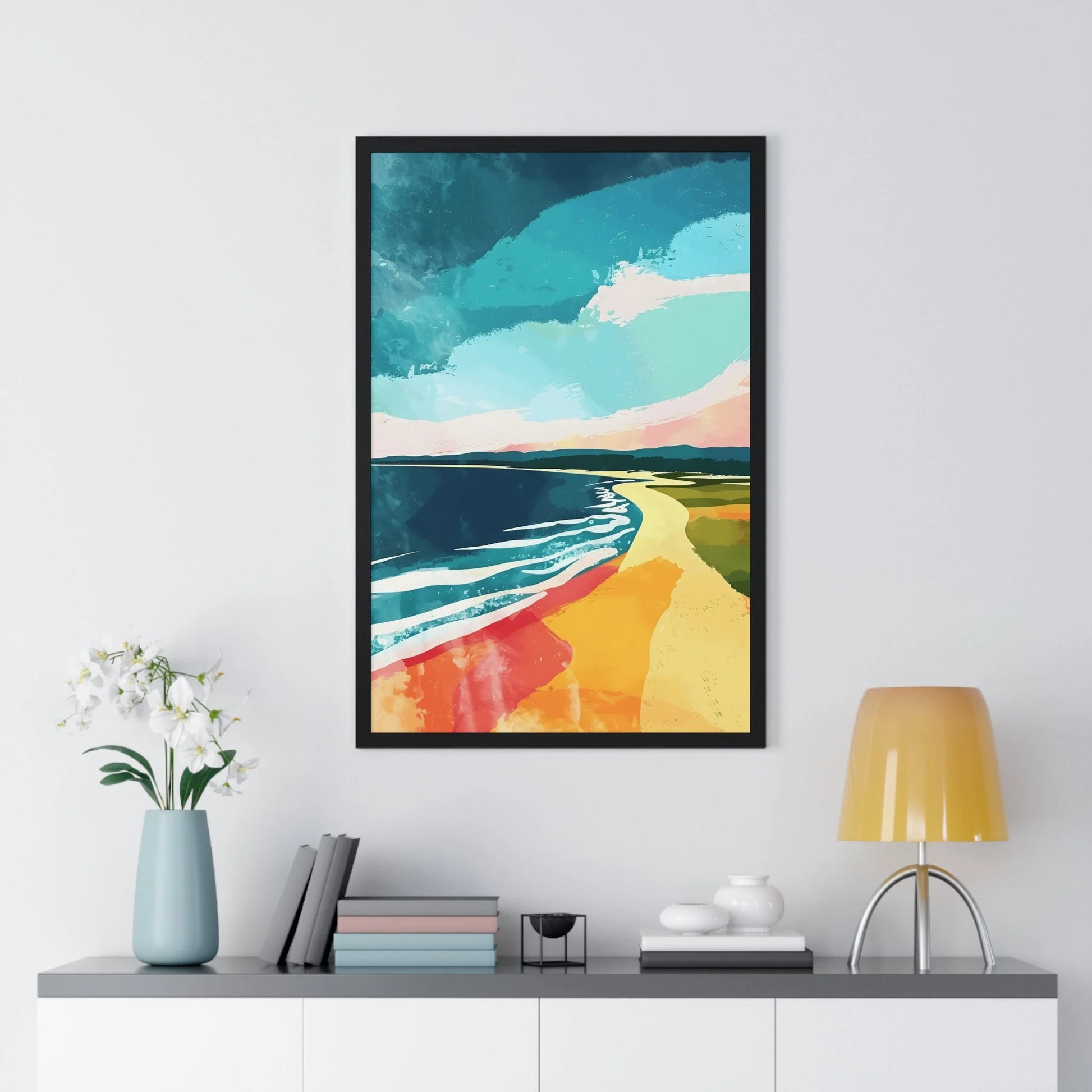 Buy The Best By Artsulli x Color Printify - Vertical Framed Poster - 2025
