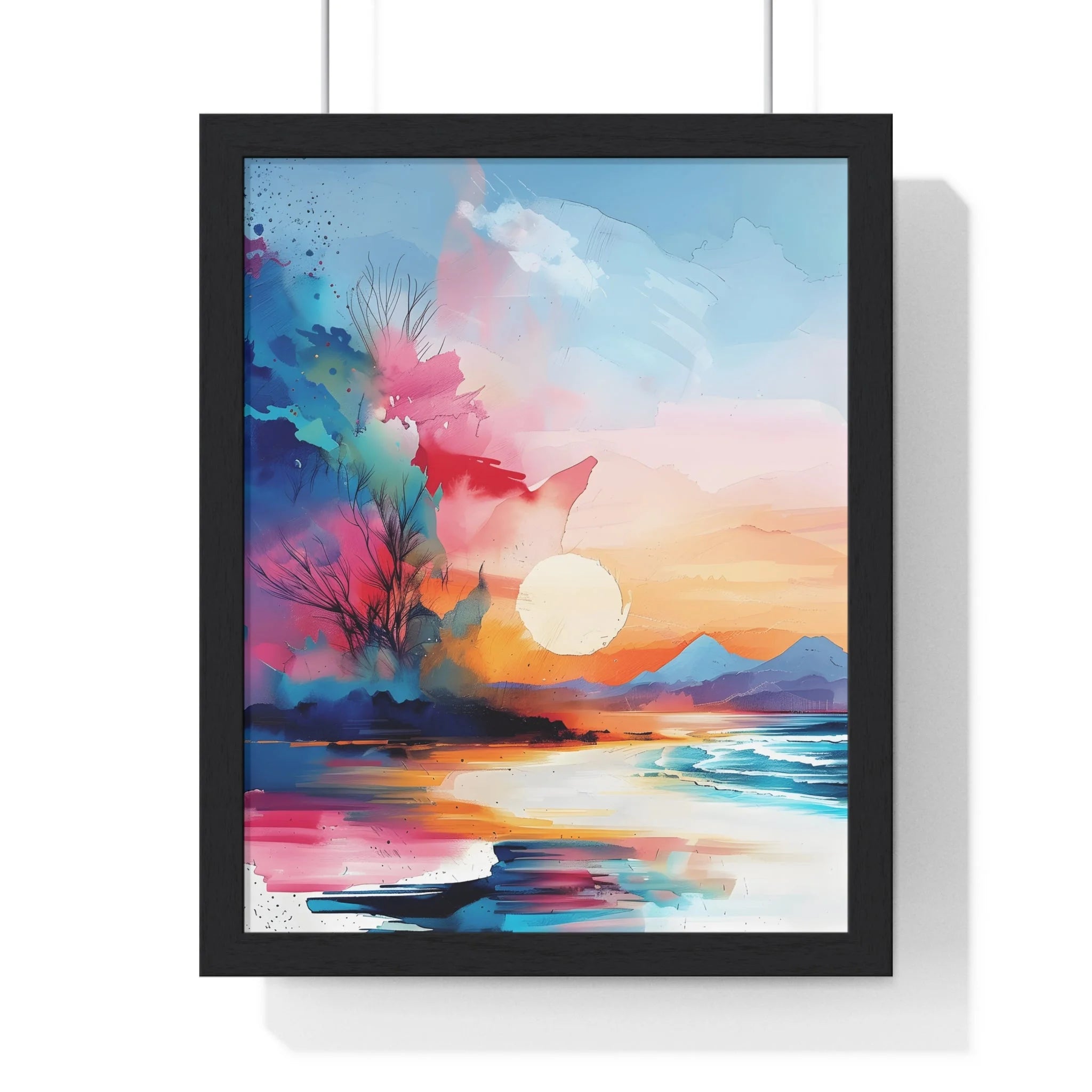 Buy The Best By Artsulli x Color Printify - Vertical Framed Poster - 2025