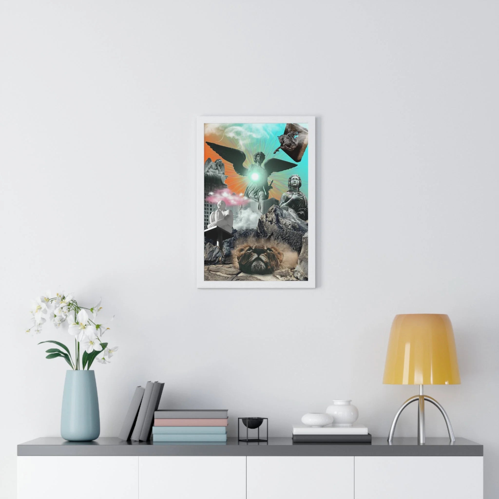 Buy The Best By Artsulli x Color Printify - Vertical Framed Poster - 2025