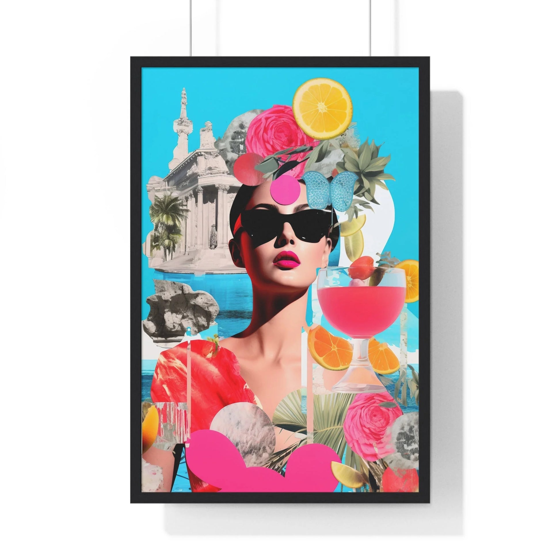Buy The Best By Artsulli x Color Printify - Vertical Framed Poster - 2025