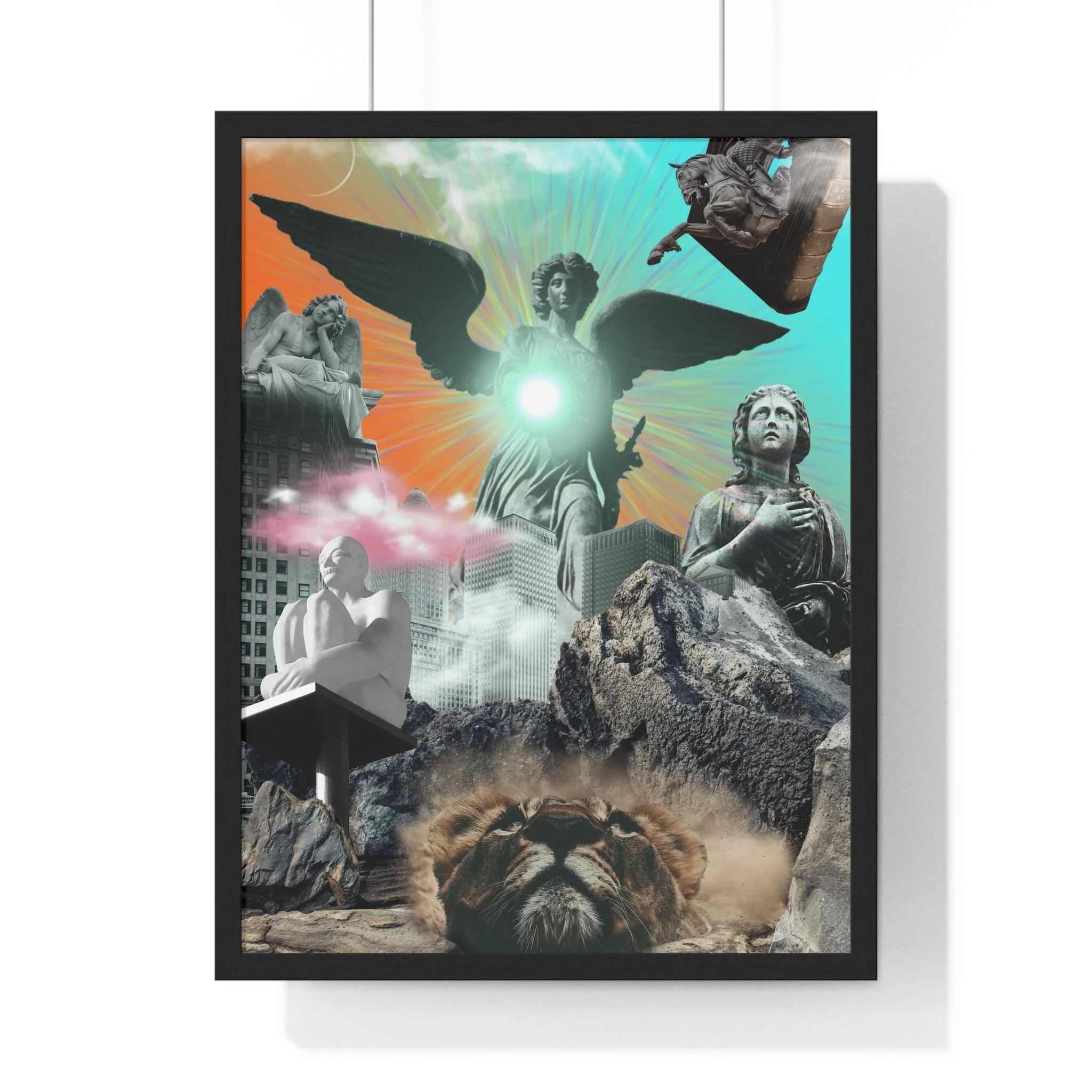 Buy The Best By Artsulli x Color Printify - Vertical Framed Poster - 2025