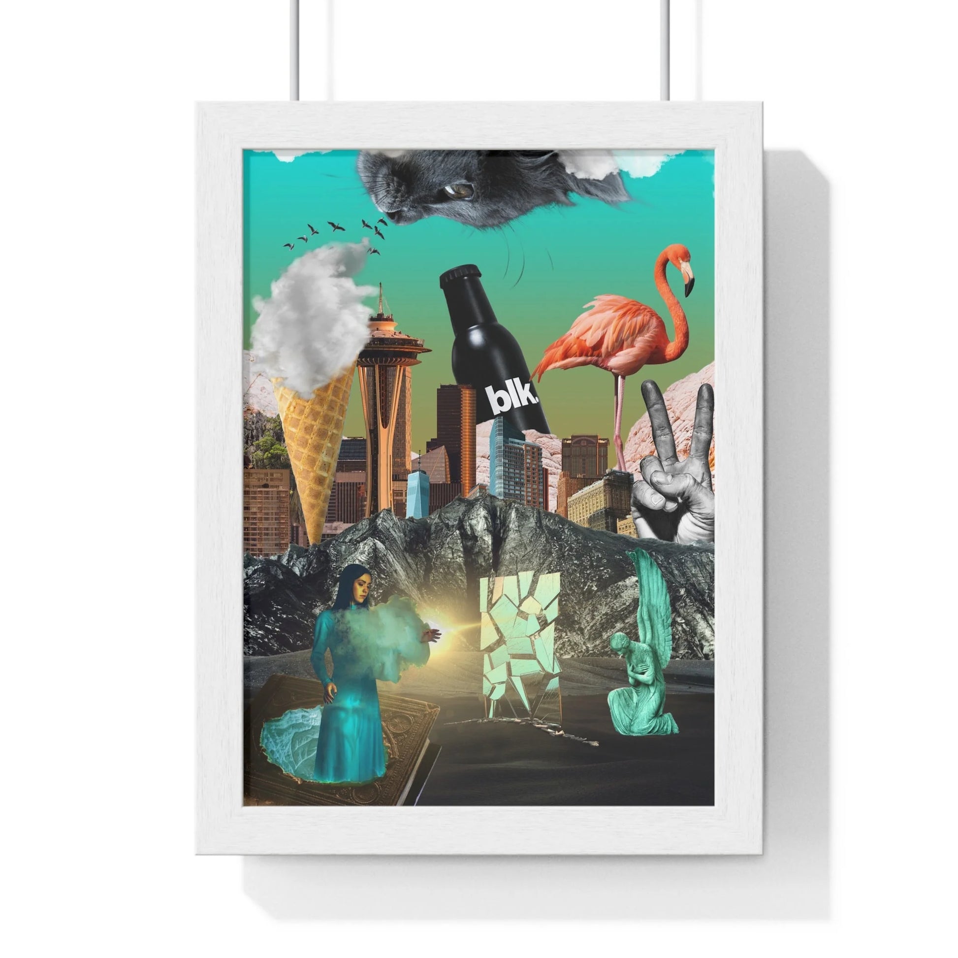 Buy The Best By Artsulli x Color Printify - Vertical Framed Poster - 2025