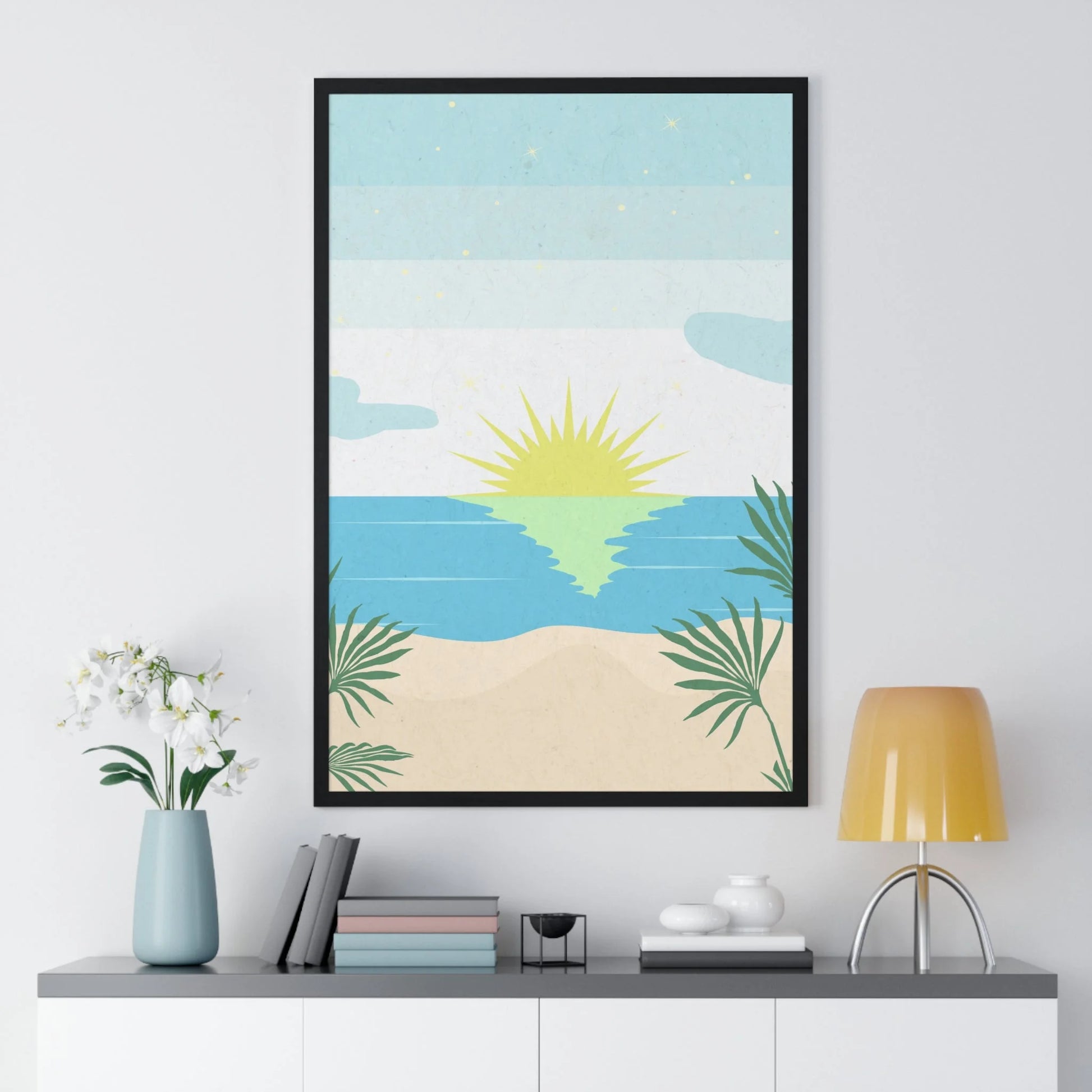 Buy The Best By Artsulli x Color Printify - Vertical Framed Poster - 2025