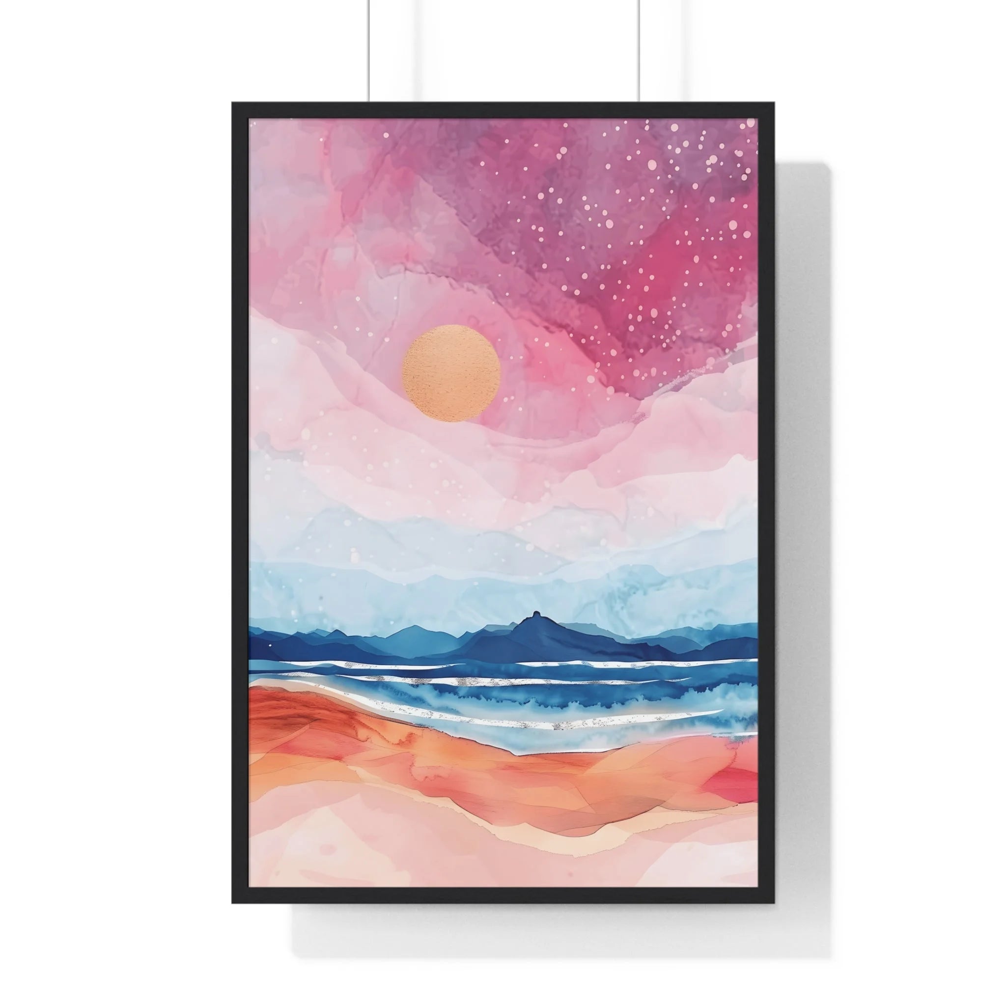 Buy The Best By Artsulli x Color Printify - Vertical Framed Poster - 2025
