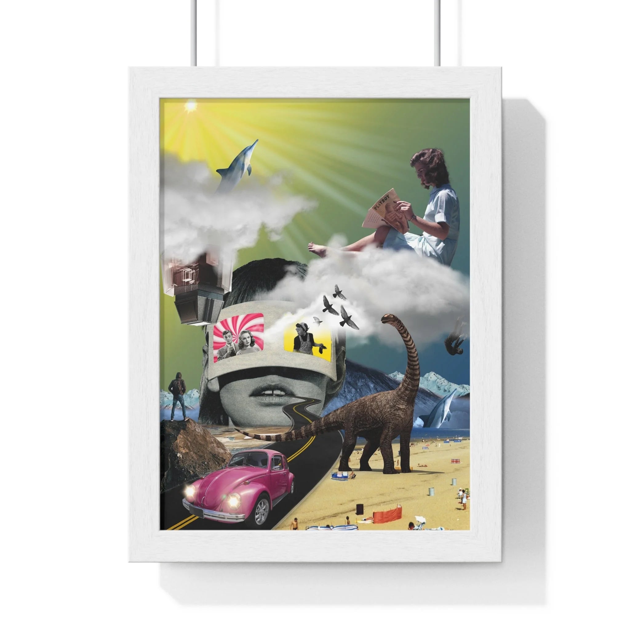 Buy The Best By Artsulli x Color Printify - Vertical Framed Poster - 2025