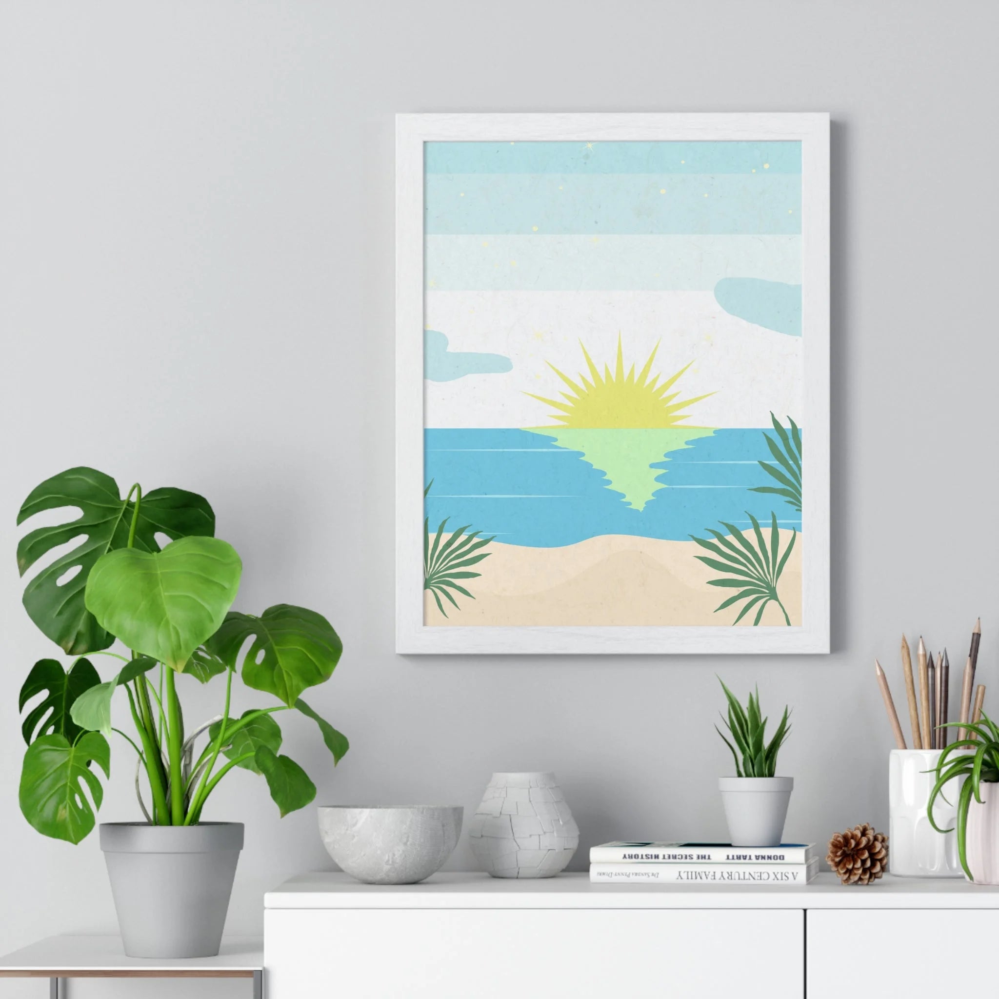 Buy The Best By Artsulli x Color Printify - Vertical Framed Poster - 2025