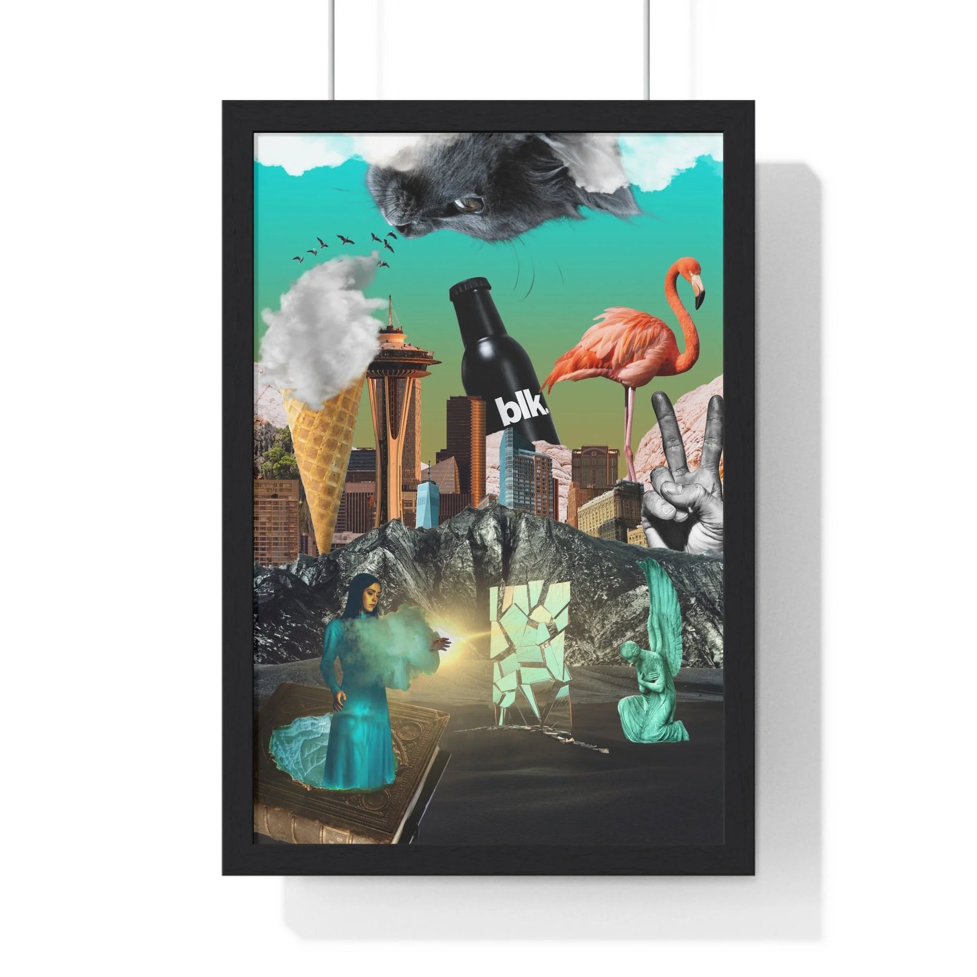 Buy The Best By Artsulli x Color Printify - Vertical Framed Poster - 2025