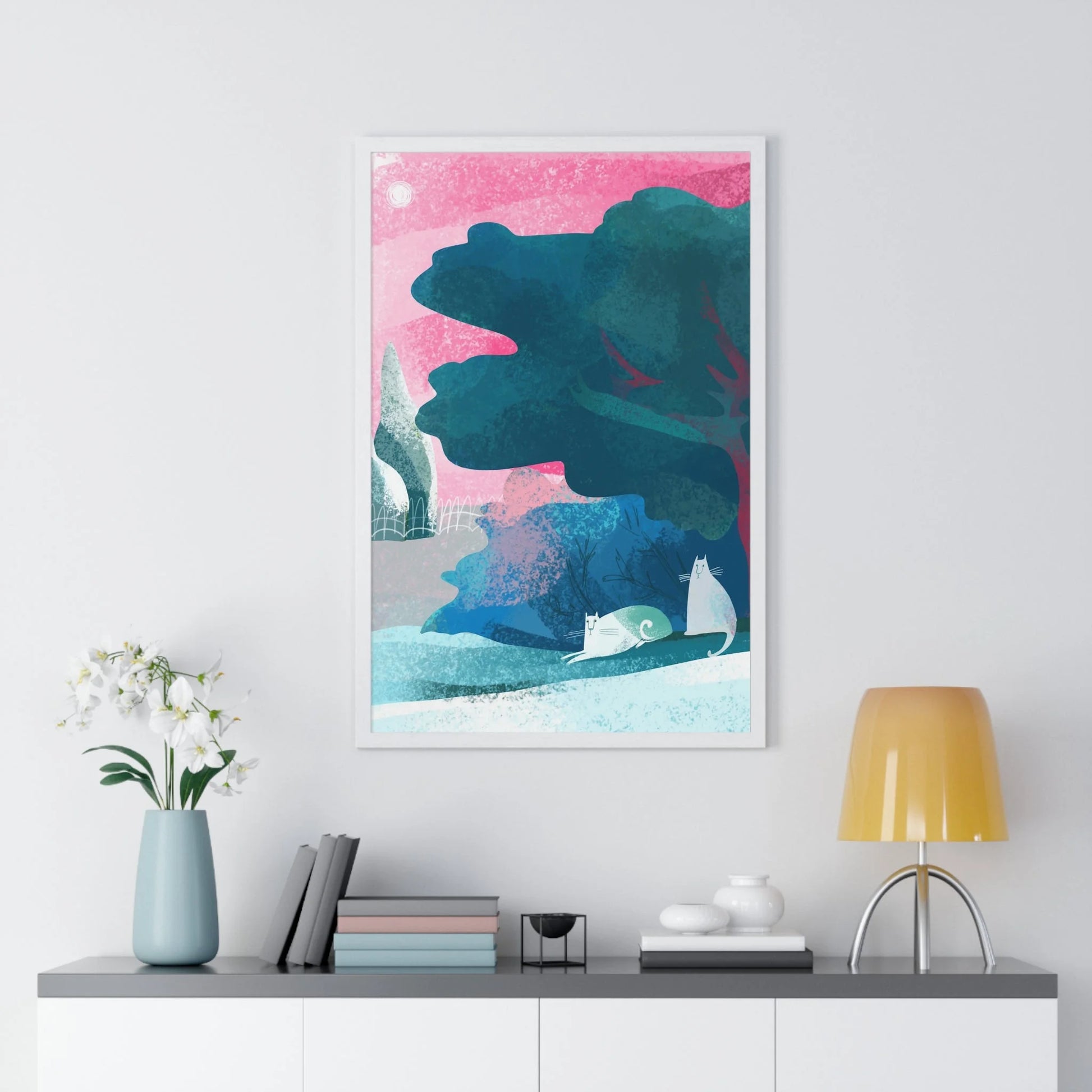 Buy The Best By Artsulli x Color Printify - Vertical Framed Poster - 2025