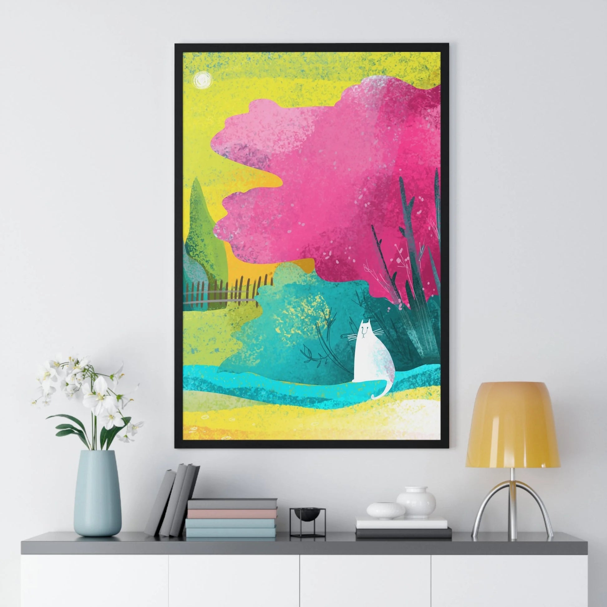 Buy The Best By Artsulli x Color Printify - Vertical Framed Poster - 2025