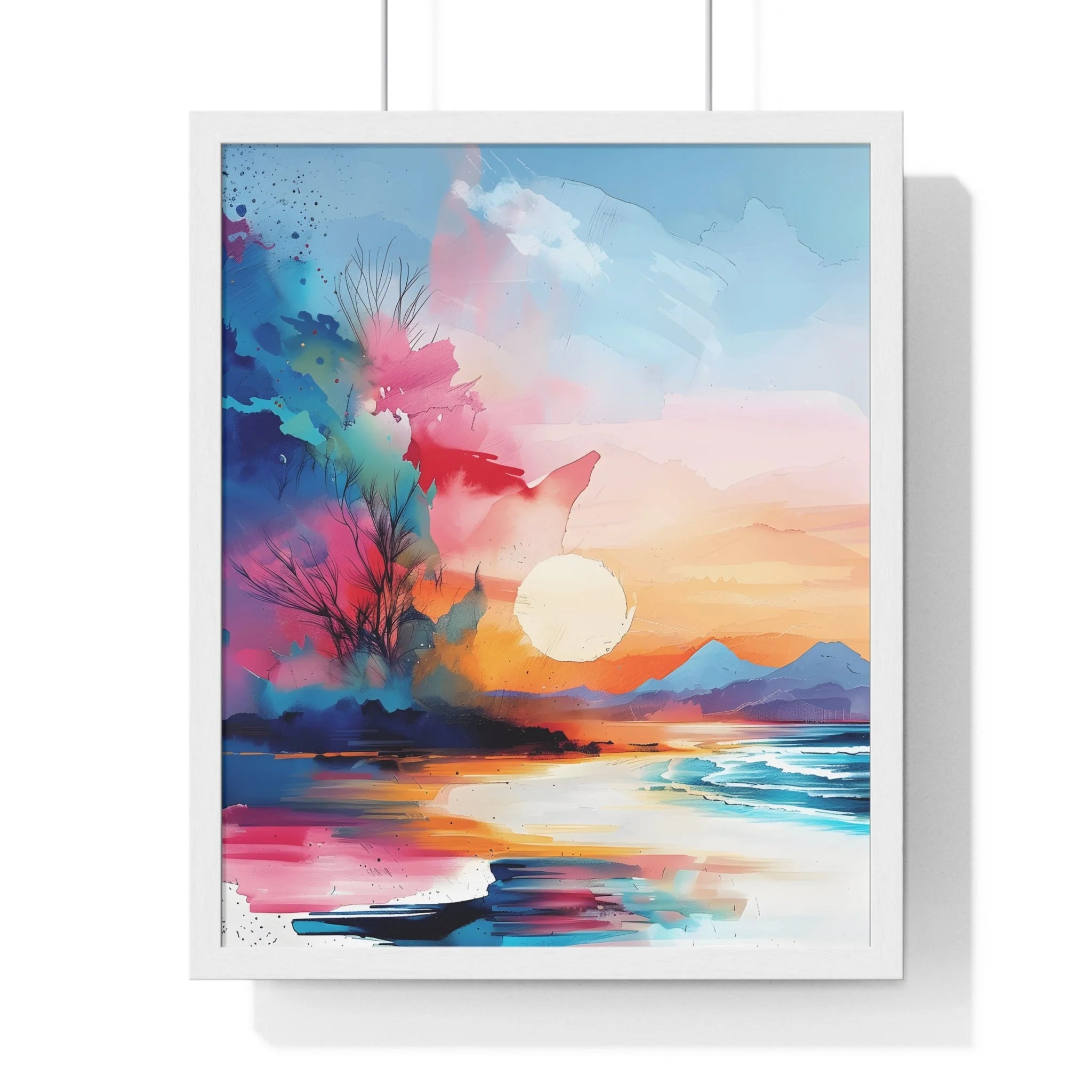 Buy The Best By Artsulli x Color Printify - Vertical Framed Poster - 2025