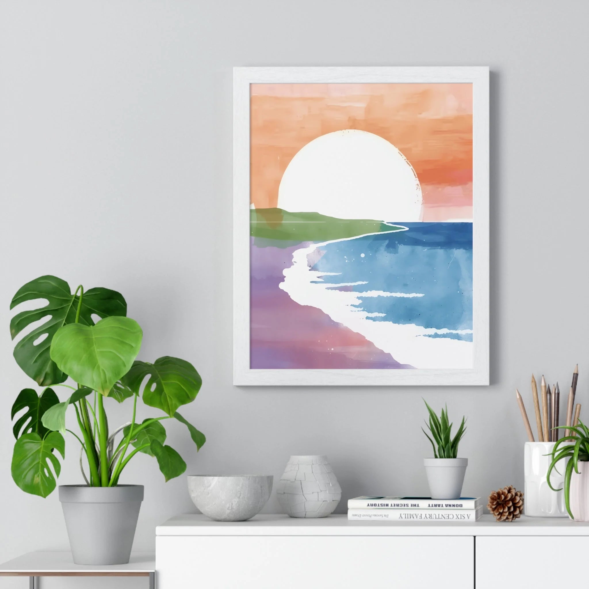 Buy The Best By Artsulli x Color Printify - Vertical Framed Poster - 2025