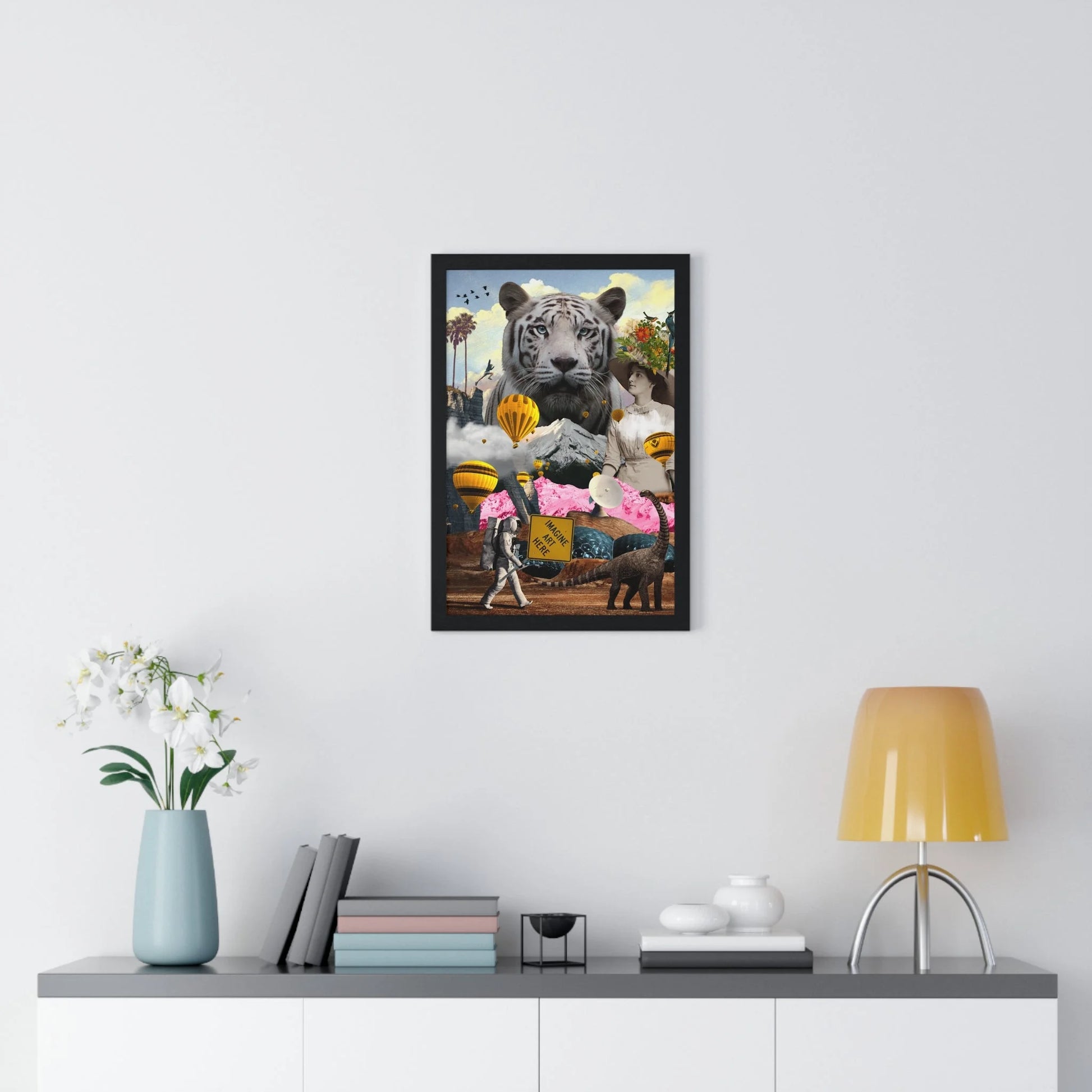 Buy The Best By Artsulli x Color Printify - Vertical Framed Poster - 2025