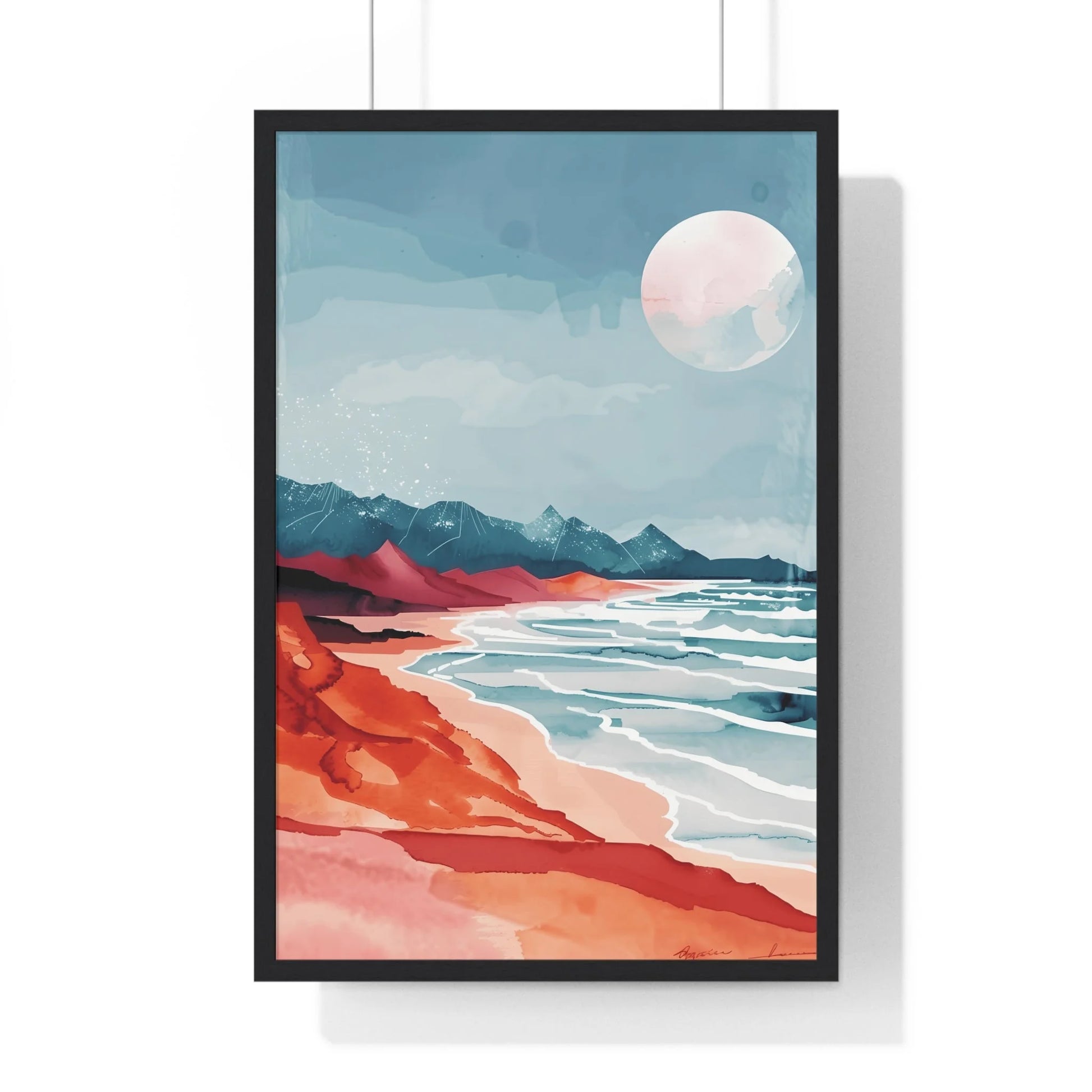 Buy The Best By Artsulli x Color Printify - Vertical Framed Poster - 2025