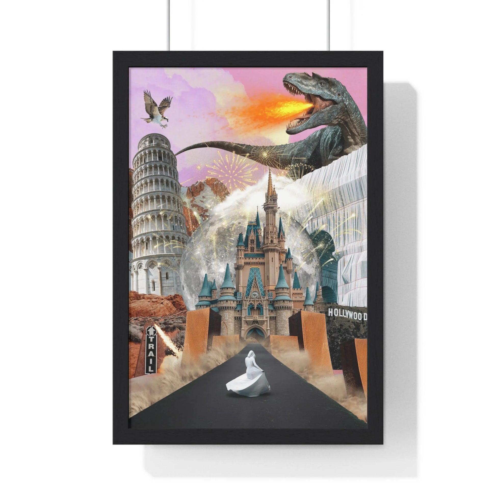Buy The Best By Artsulli x Color Printify - Vertical Framed Poster - 2025