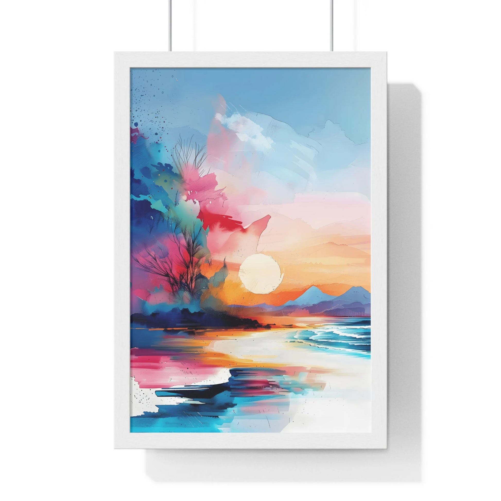 Buy The Best By Artsulli x Color Printify - Vertical Framed Poster - 2025