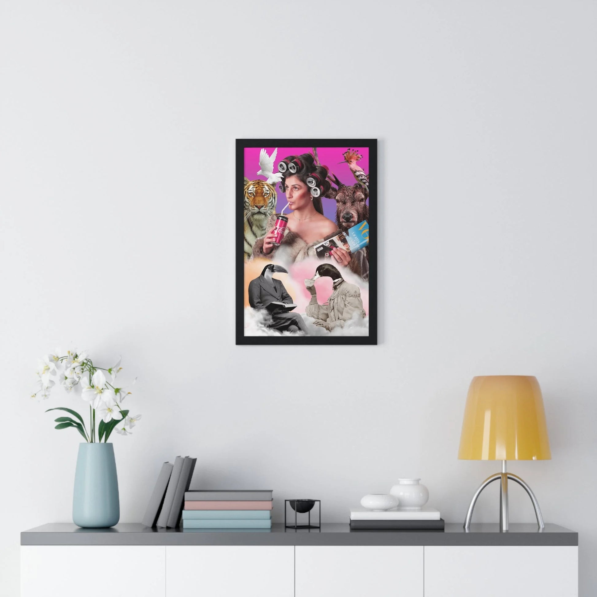 Buy The Best By Artsulli x Color Printify - Vertical Framed Poster - 2025