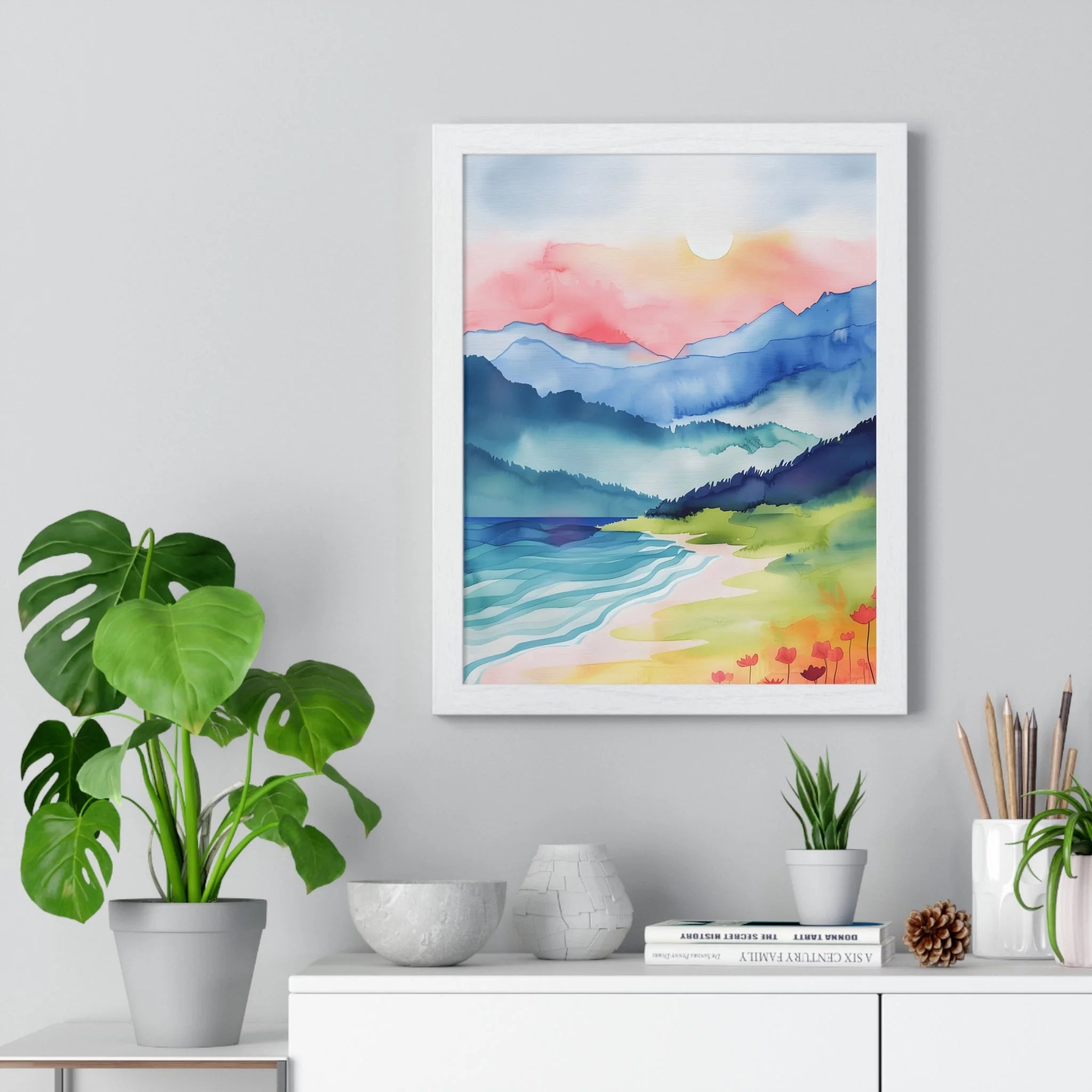 Buy The Best By Artsulli x Color Printify - Vertical Framed Poster - 2025