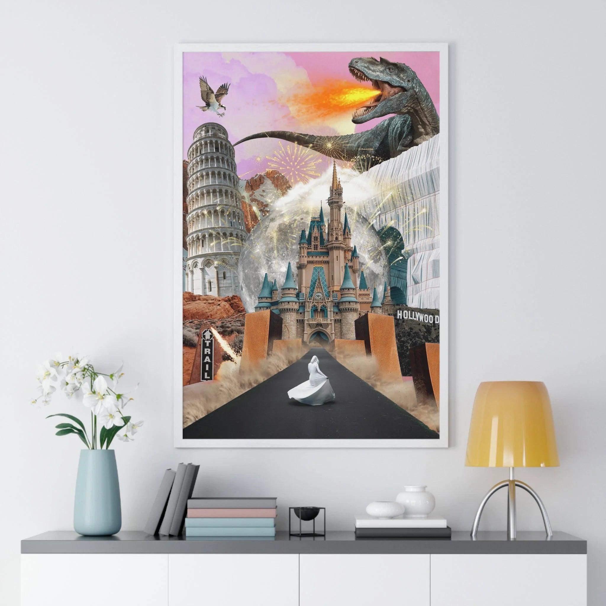 Buy The Best By Artsulli x Color Printify - Vertical Framed Poster - 2025