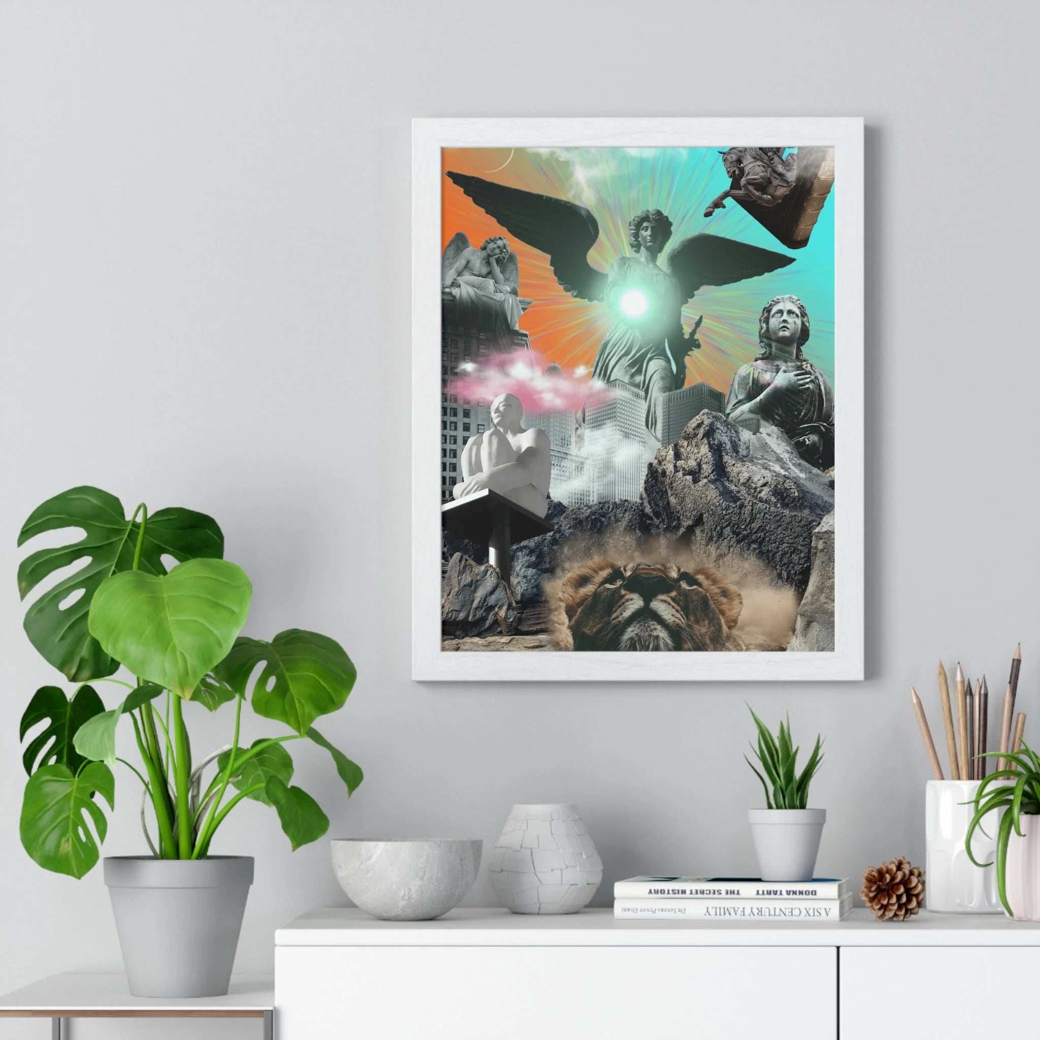 Buy The Best By Artsulli x Color Printify - Vertical Framed Poster - 2025